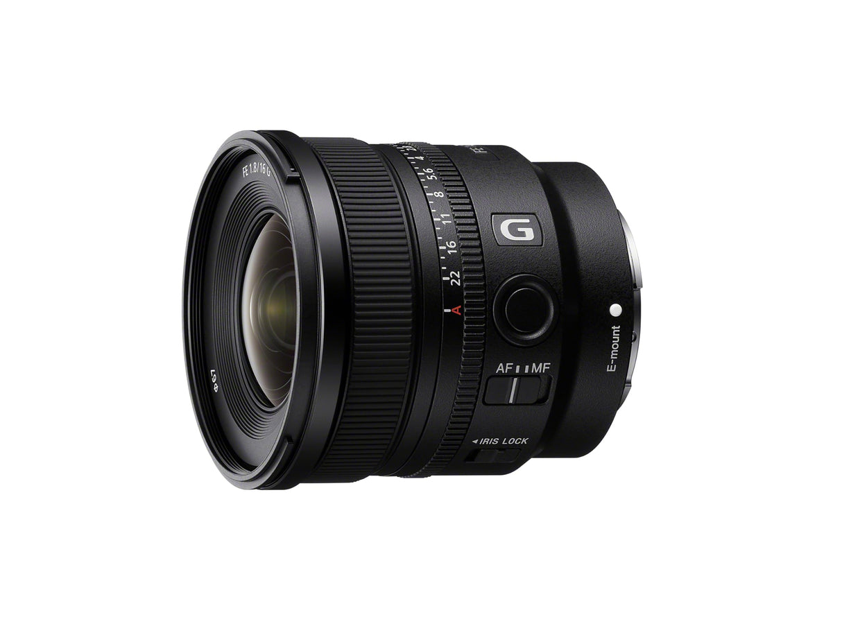 Sony FE 16mm F1.8 G, Objetivo Prime Ultra Gran Angular, Objetivo Full-Frame de Sony, Objetivo G, Objetivo Ultra Gran Angular F1.8