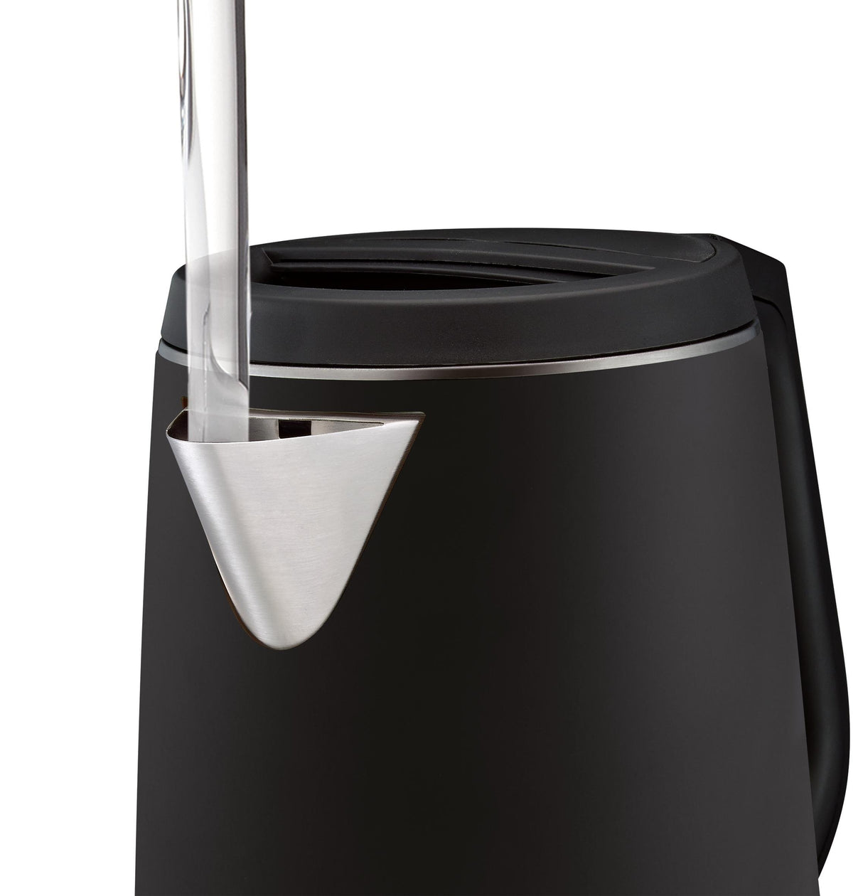 Tefal KO 3718 - Hervidor eléctrico, 2400 W, 1.5 L, negro/plateado