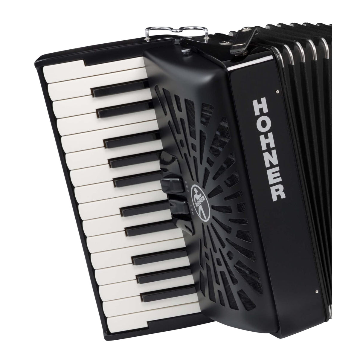HOHNER BRAVO II 48 NEGRO A16522 SILENTKEY
