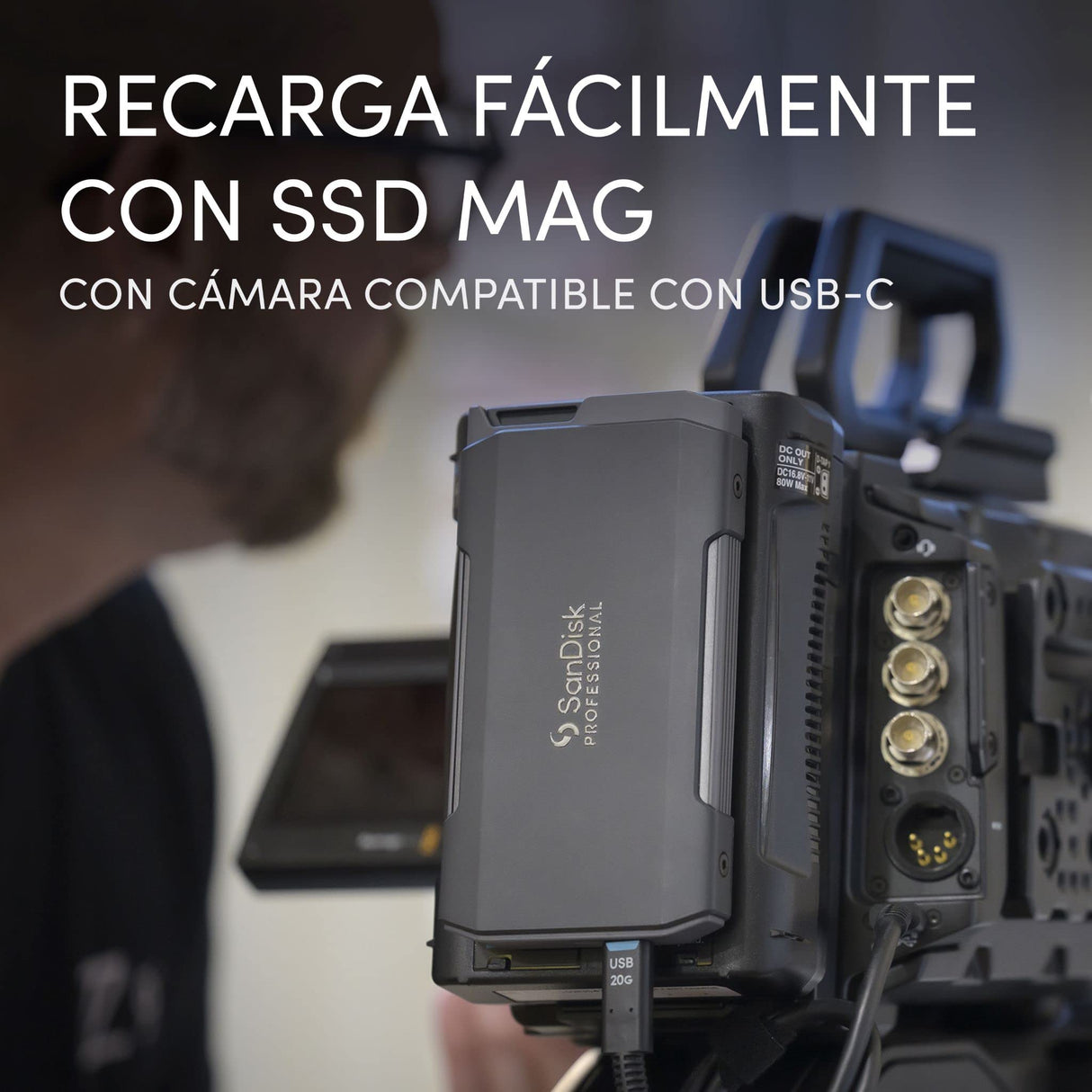 SanDisk Professional PRO-BLADE 4 To Transport jusqu'à 2000 Mo/s
