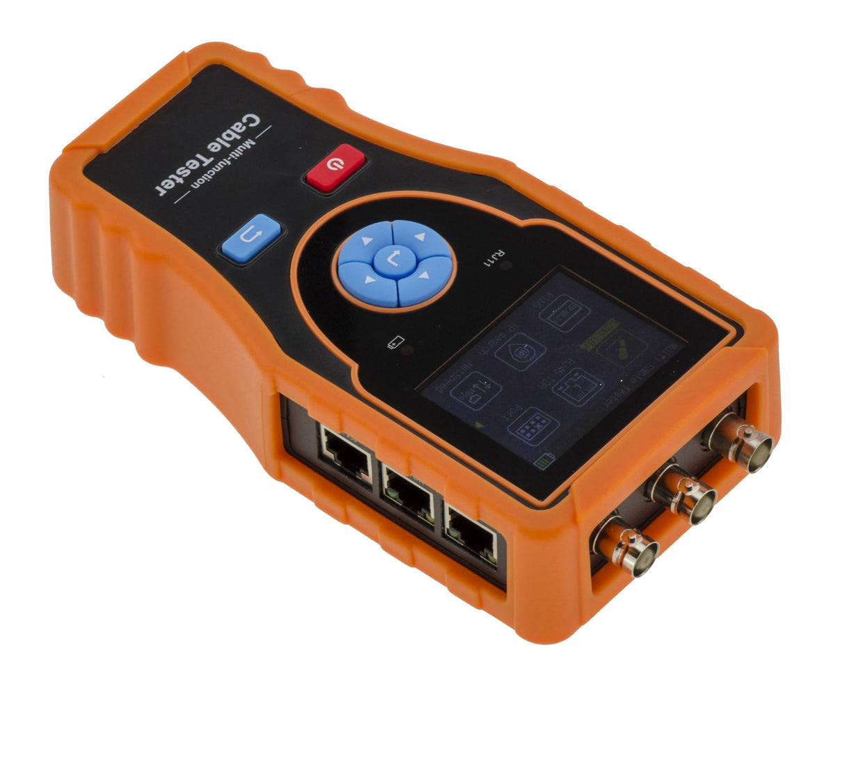 KALEA-INFORMATIQUE Comprobador TDR para cables de red RJ45 y BNC: mapeo, continuidad, longitud, PING, localización, simulador de actividad