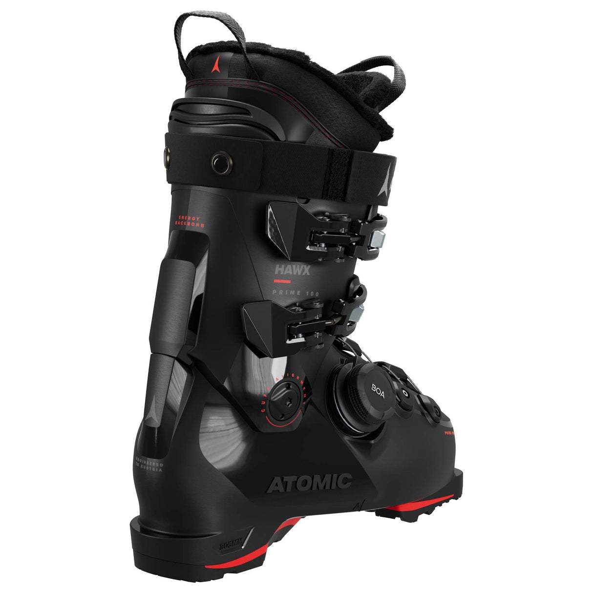 ATOMIC HAWX Prime 100 Boa Gw Botas Alpine, Unisex, Negro/Rojo, 29/29.5