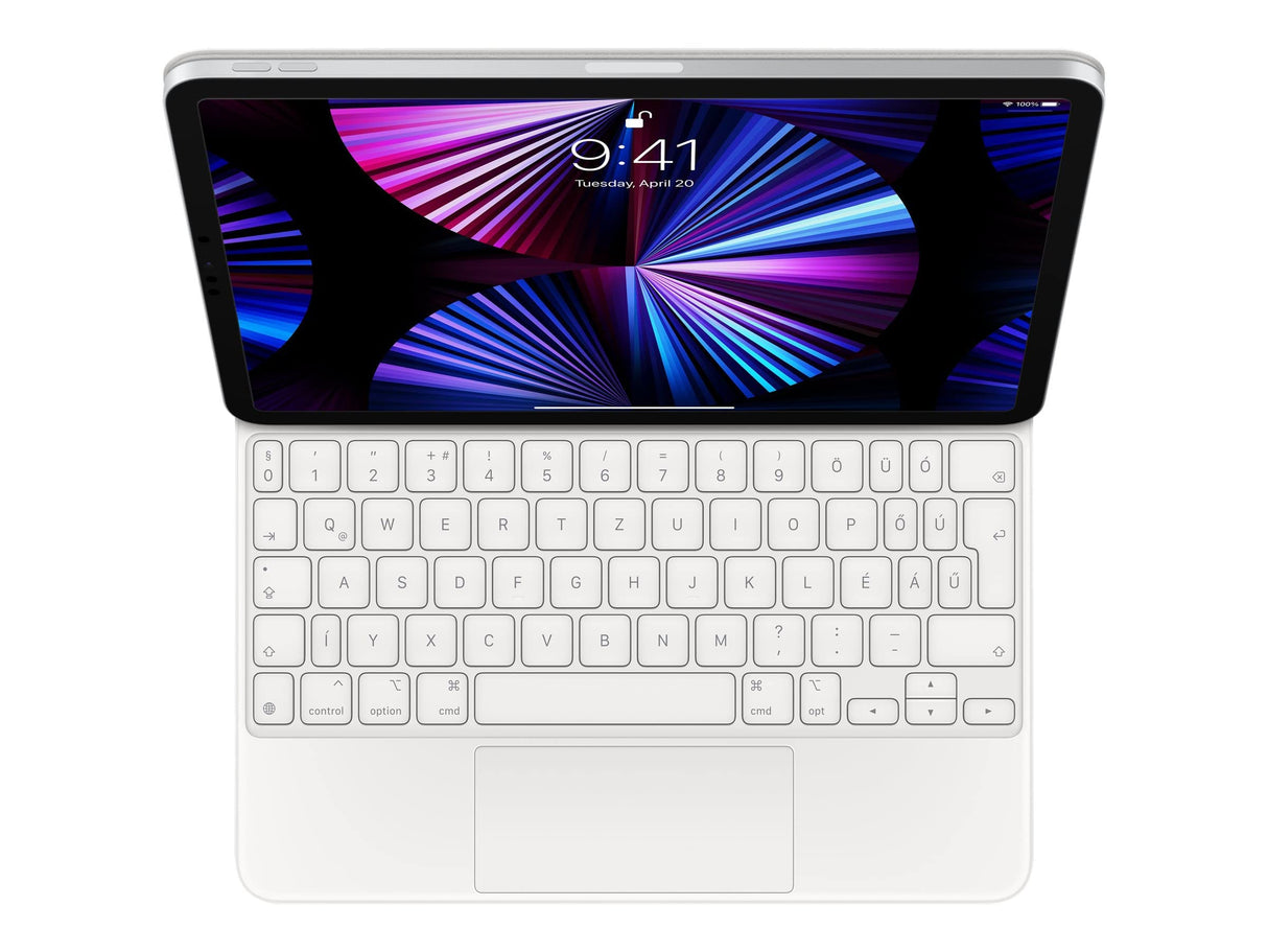 Apple Magic Keyboard (para el iPad Pro de 11 Pulgadas - 3.ª generación y iPad Air - 4.ª generación) - Inglés Internacional - en Blanco
