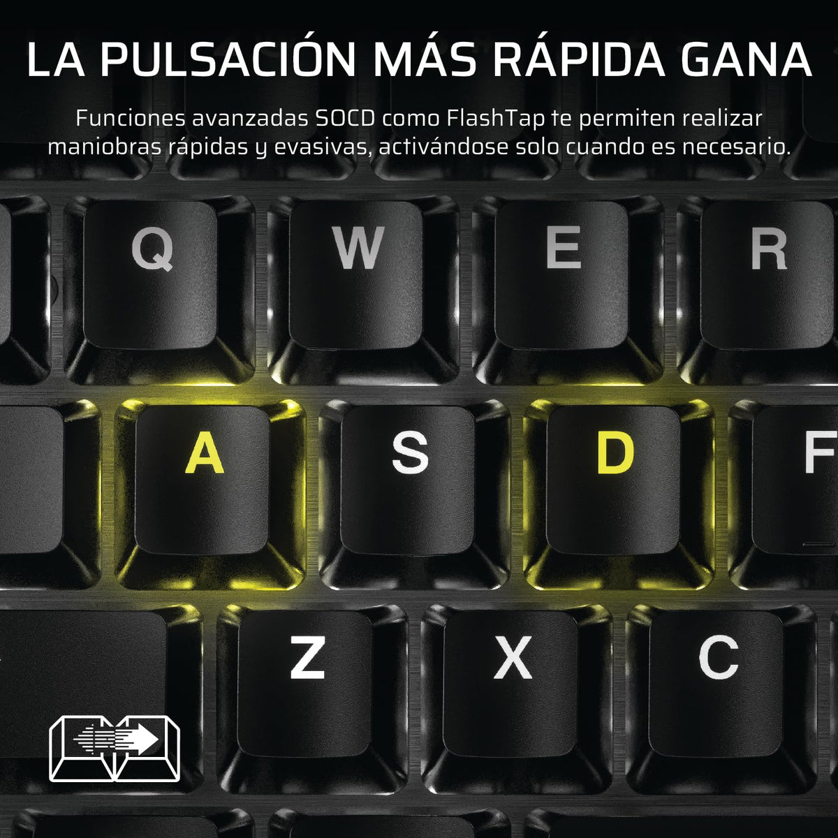 CORSAIR K70 CORE TKL WIRELESS RGB Teclado Mecánico Tenkeyless para Juegos – Interruptores Lineales CORSAIR MLX Red v2 Prelubricados, SOCD, Amortiguación Acústica, Tapas de ABS, QWERTY ES – Negro