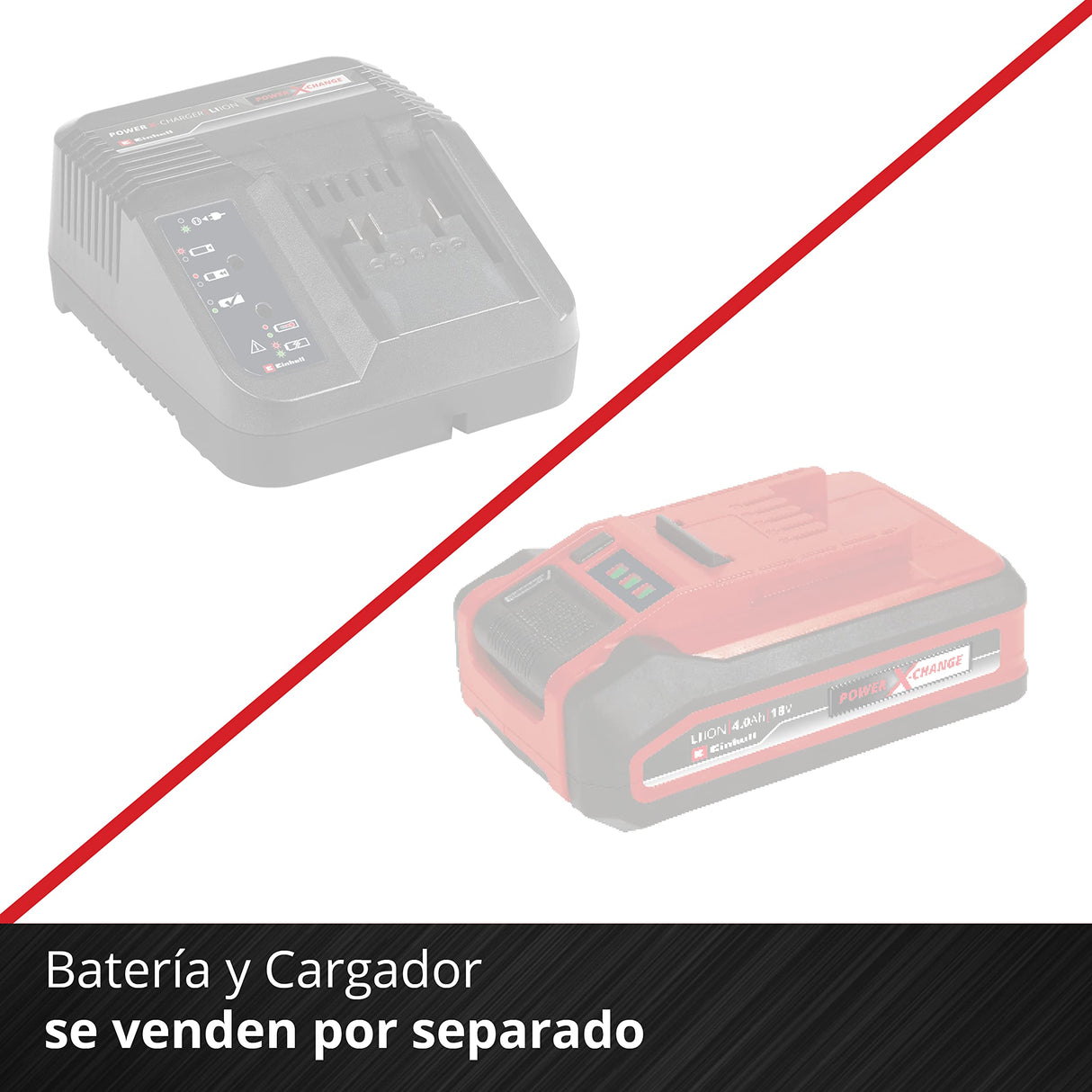 Einhell Professional Podadora con batería GP-LC 18/20 Li T BL-Solo Power X-Change (18 V, longitud de corte 18 cm, Brushless, velocidad de la cadena 7 m/s, lubricación de cadena autom., sin batería)