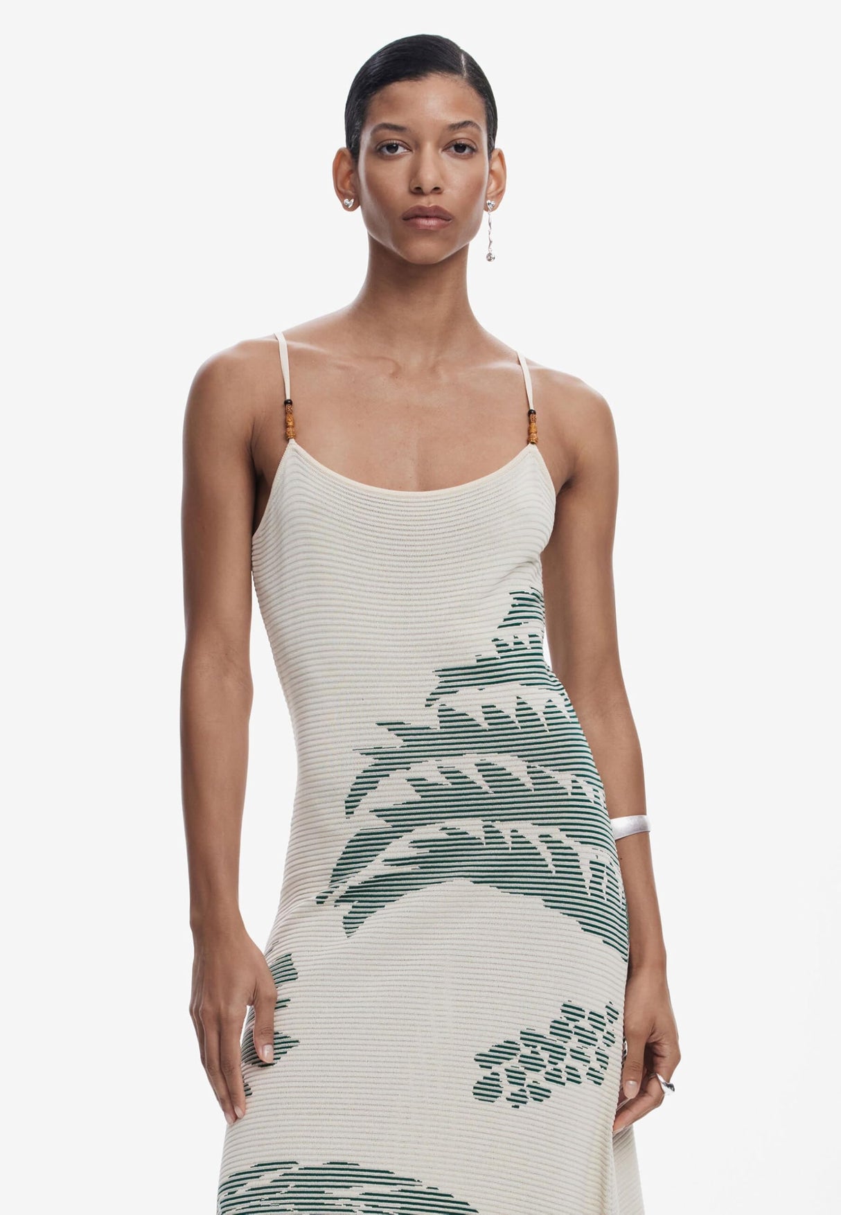 Desigual Vest_Marsella Casual Dress, Blanco, S Women's