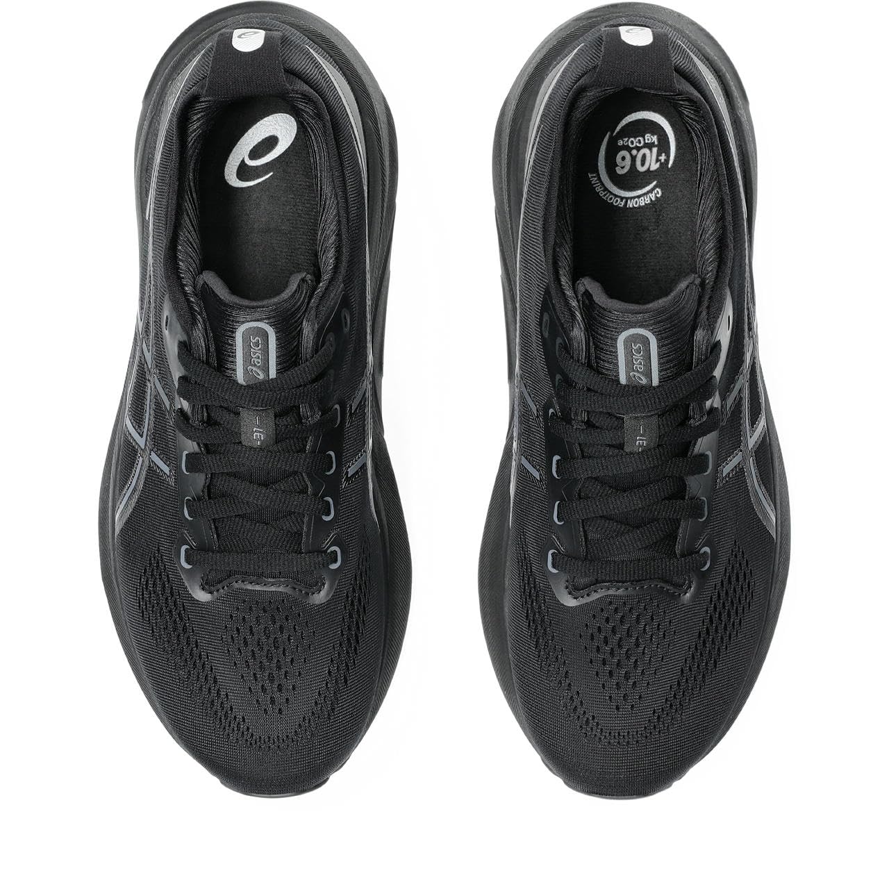 ASICS Gel-Kayano 31, Sneaker Hombre, Negro/Negro, 41.5 EU