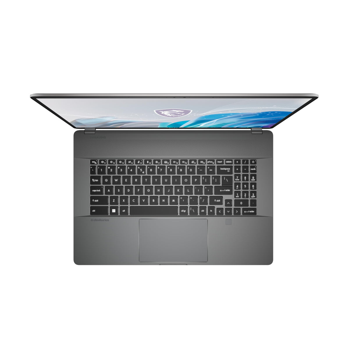 MSI Creator Z17 HX Studio A14VFT-276XES -Ordenador portátil 17" QHD+, (Intel Core i7 14700HX, RAM 32GB, 1TB SSD, FreeDos) Lunar Gray - Teclado QWERTY español