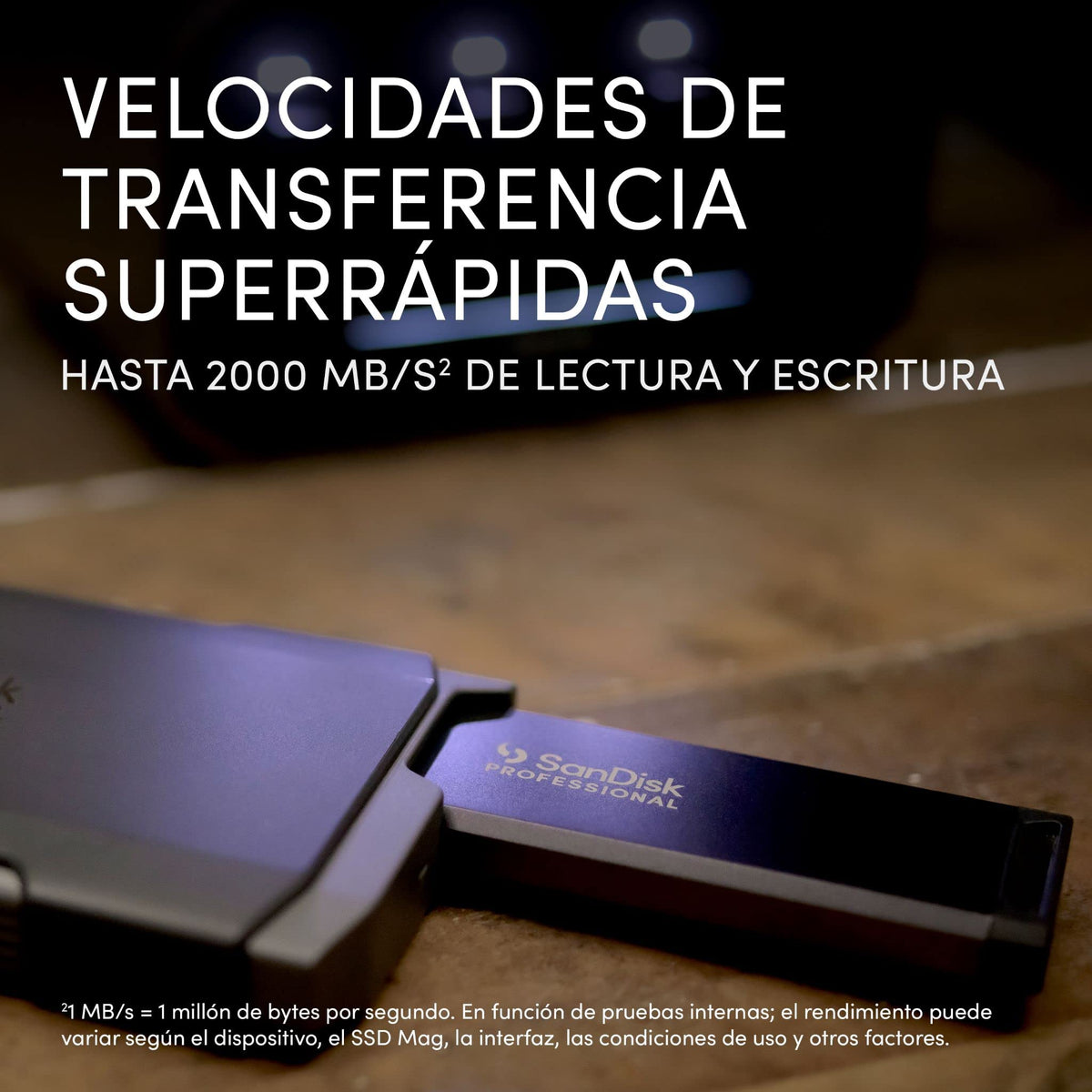 SanDisk Professional PRO-BLADE 4 To Transport jusqu'à 2000 Mo/s