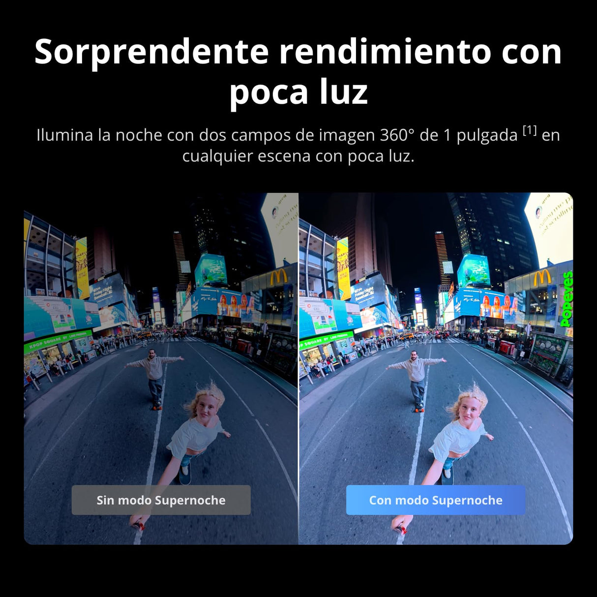 Pack Esencial dji Osmo 360, cámara 360 con Imagen 360° de 1 Pulgada, Video 360° en 8K Nativo, Video 4K/120 fps y 170° Boost, Kit de Palo de Selfie Invisible de 1.2 m, batería extendida con 2 baterías