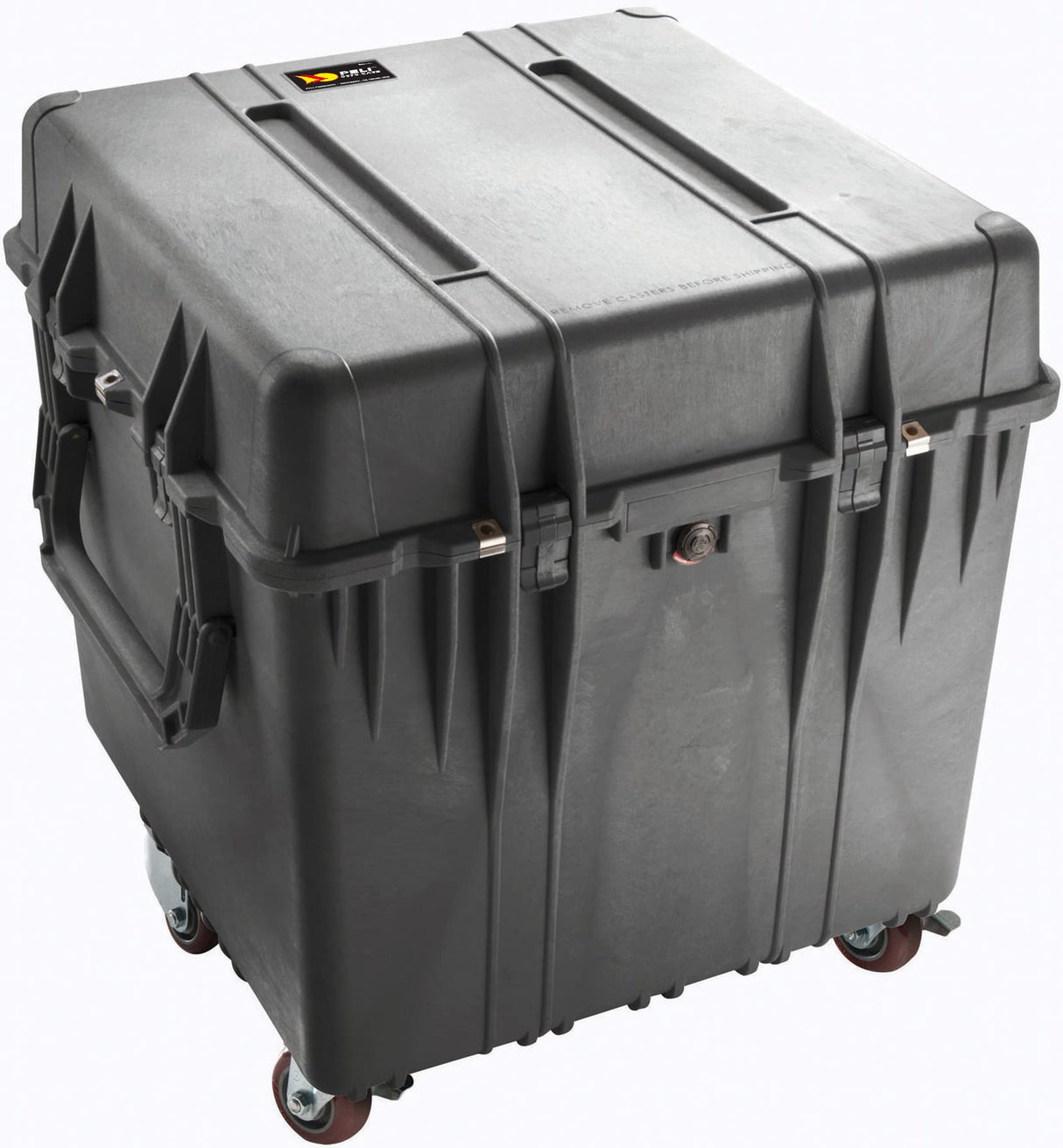 PELI 0370 Maleta Cuadrada Profunda y estanca para Equipos fotográficos y electrónicos, IP67 estanca, 227L de Capacidad, Fabricada en EE.UU., con Espuma Personalizable, Color Negro