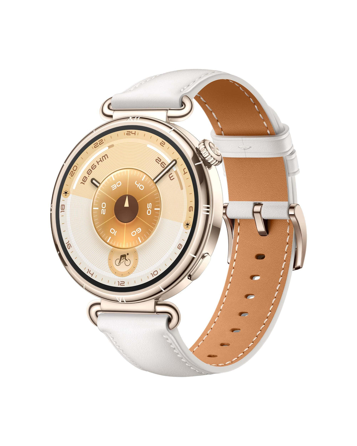 HUAWEI WATCH GT 6 41mm GPS Smartwatch, AMOLED Pantalla Táctil, hasta 14 Días de Autonomía, NFC,Ciclismo,100+Modos Deportivos, Compatible con iOS Android,Monitoreo de Salud, Emotional Wellbeing, Blanco