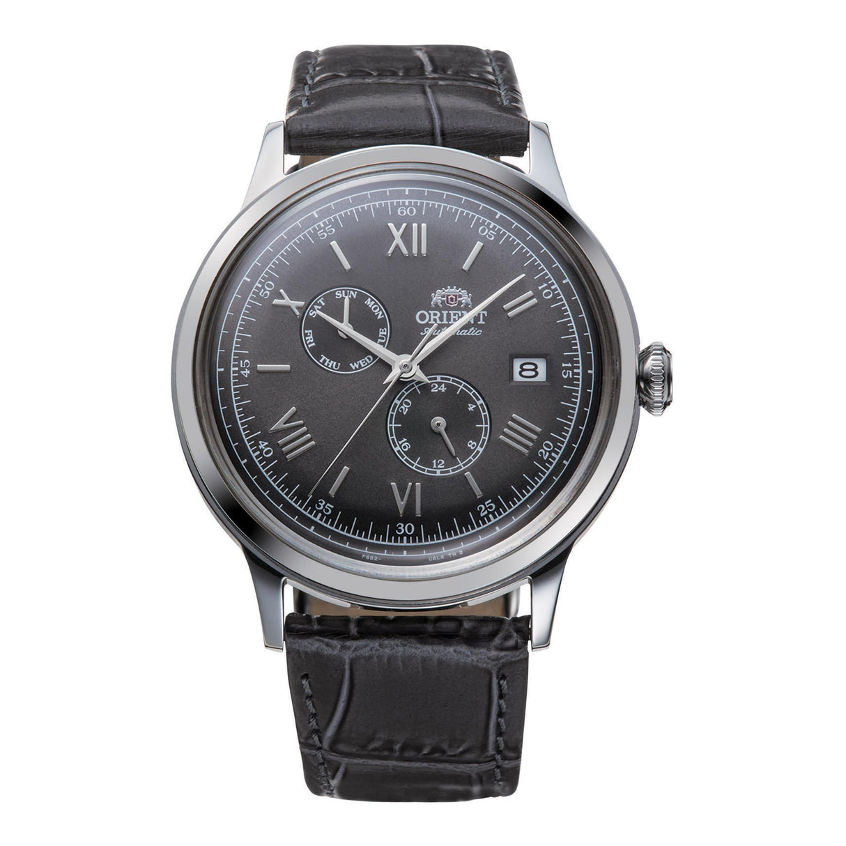 Orient Reloj Elegante RA-AK0704N10B, Gris Hierro, Clásico