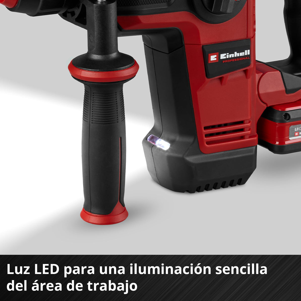 Einhell Professional Power X Change martillo perforador con batería TP-HD 18/28 Li BL +4 (1x3,0A+) (18 V, Brushless, 3 J, SDS-plus, 4 funciones, accesorios, incl. Batería 3,0 Ah Plus + cargador)