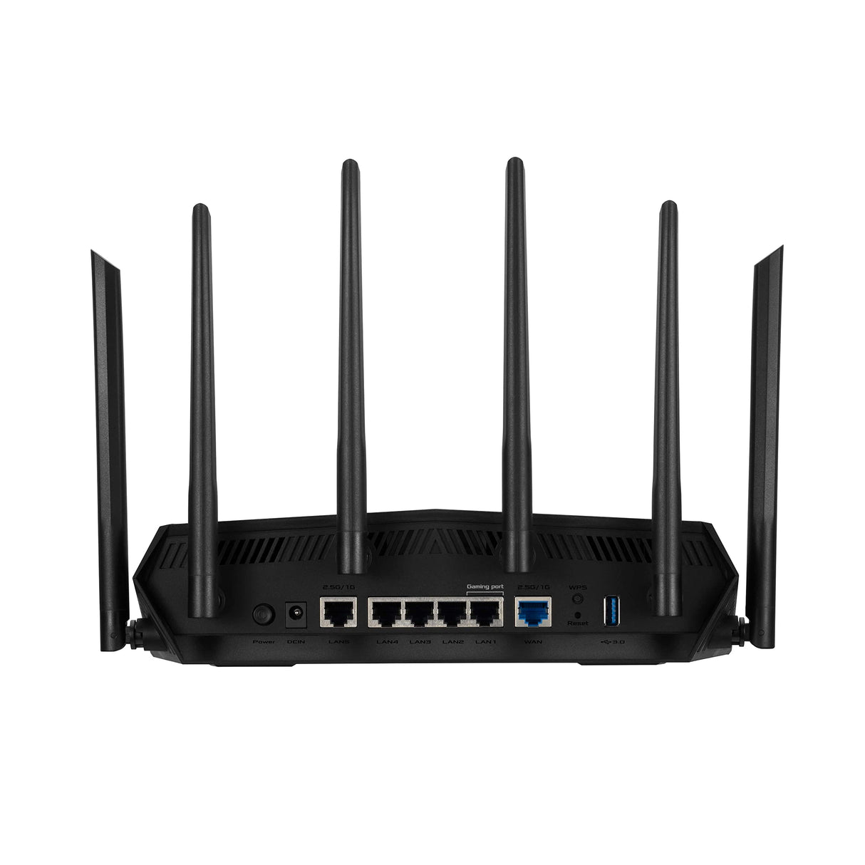 ASUS TUF-AX6000 - Router WiFi 6 (802.11ax) de Doble Banda AX4200 AiMesh (Seguridad de Red AiProtection Pro, Safe Browsing, Instant Guard y VPN, Controles parentales, Montaje en Pared)