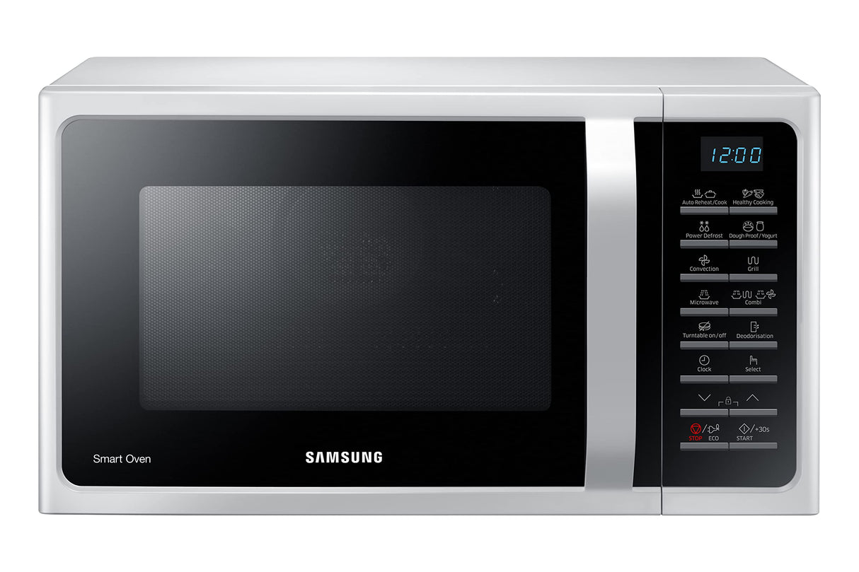 Samsung SmartOven MC2BH5015AW/ET - Horno de microondas combinado (cocina ventilada, Fresh Menu, microondas + parrilla 900W + 1500W, 28L, 52 L x 31 h x 47 cm, color blanco