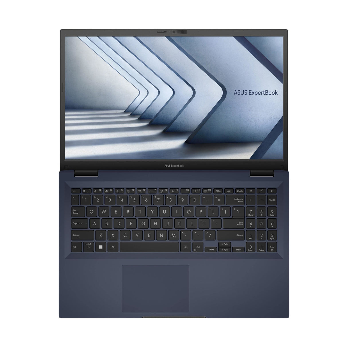 ASUS ExpertBook B1 B1502CBA-EJ0436X - Ordenador Portátil 15.6" Full HD (Intel Core i5-1235U, 8GB RAM, 512GB SSD, Iris Xe Graphics, Windows 11 Pro) Negro Estrella - Teclado QWERTY español