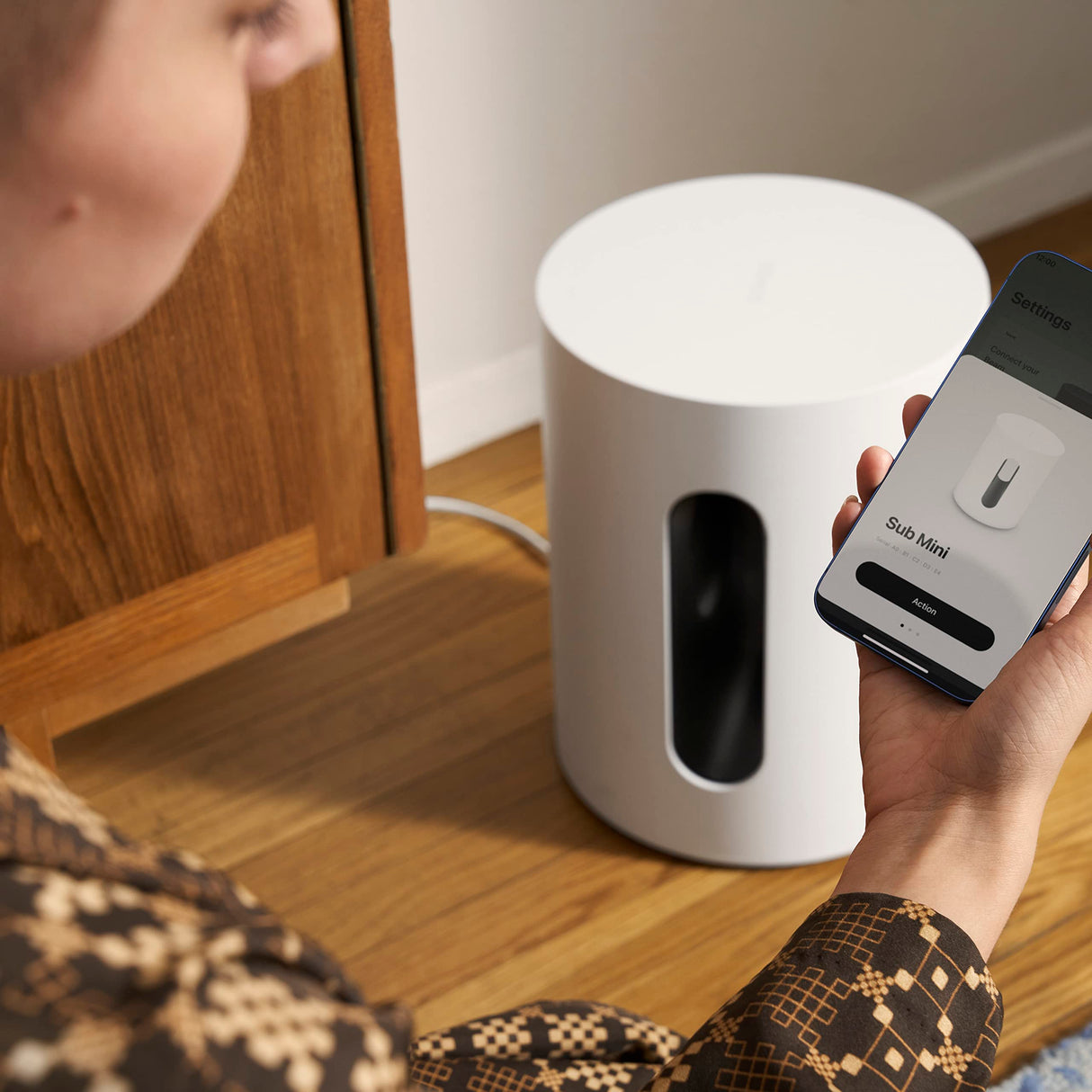 Sonos Sub Mini - Subwoofer inalámbrico Compacto - Blanco
