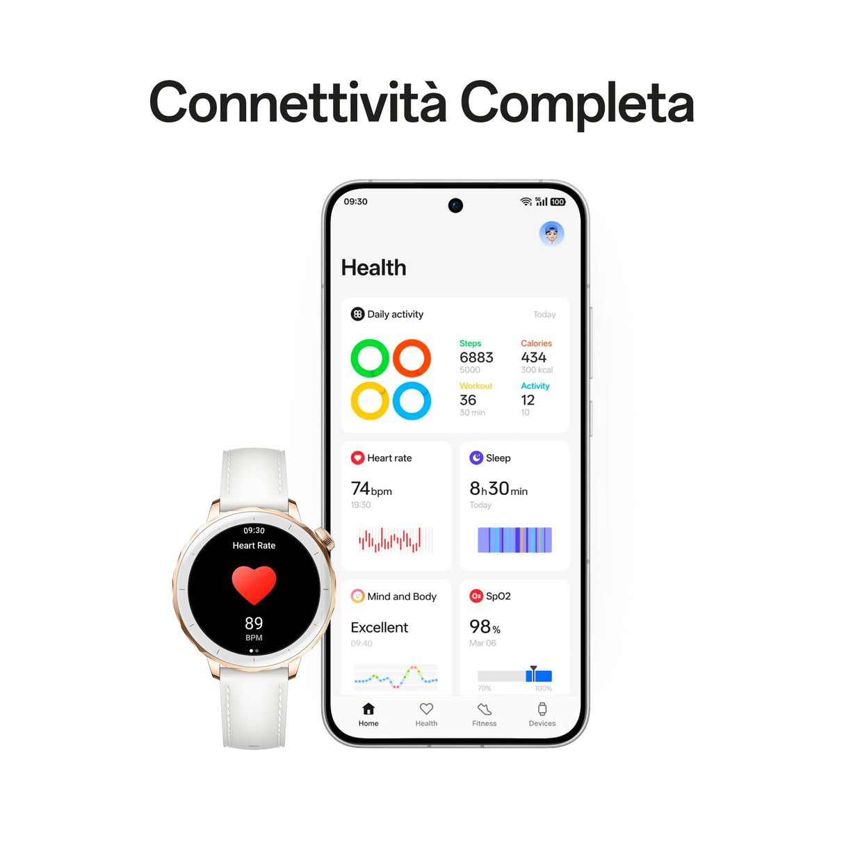 OPPO Watch X2 Mini – Smartwatch con Pantalla AMOLED 1,32", hasta 7 días de batería, GPS, Wear OS by Google, pagos con Google Wallet, Resistente al Agua 5ATM, 100+ Modos Deporte – Glimmer Gold