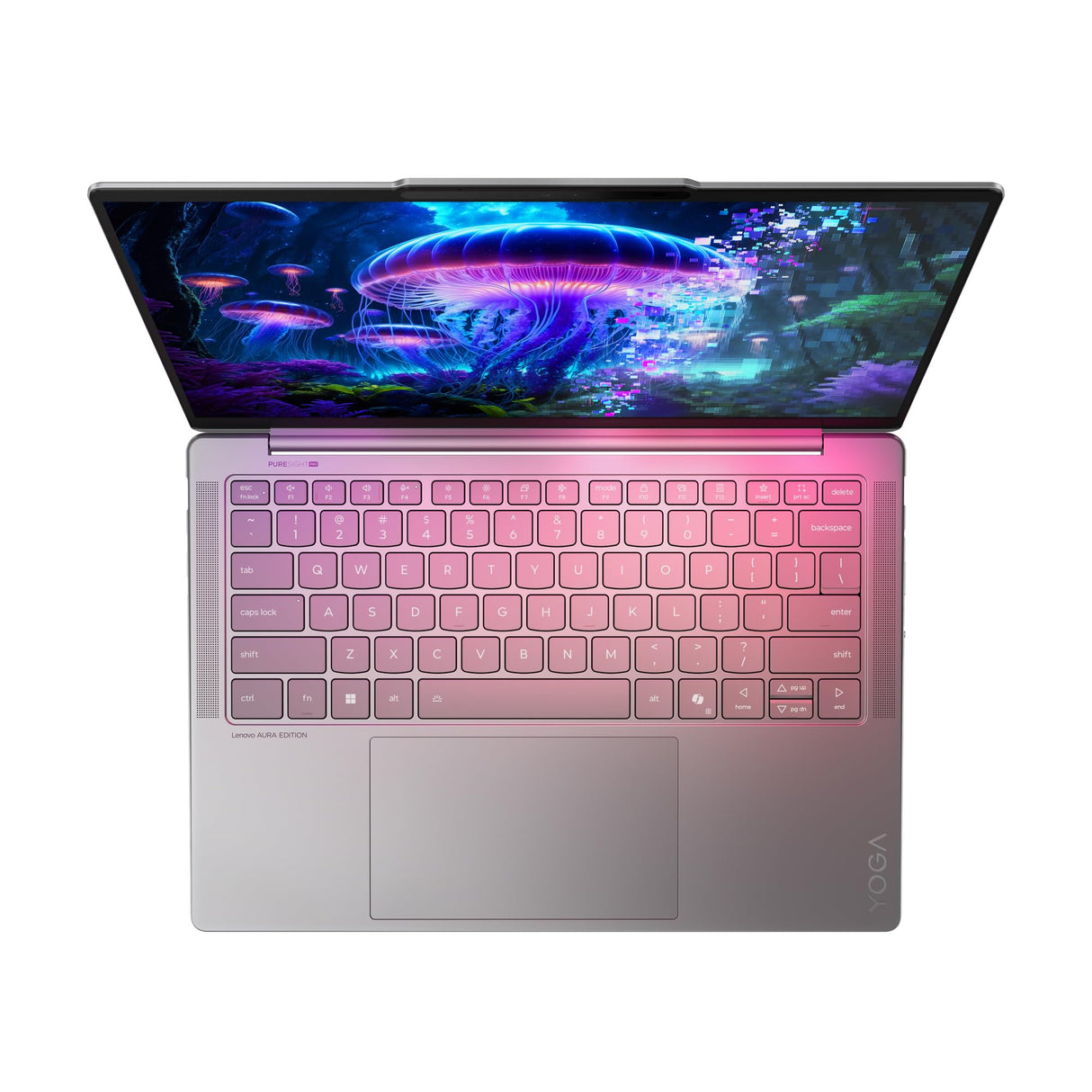 Lenovo Yoga Slim 7 Gen 10 – Ordenador Portátil IA Aura Edition - 14'' OLED (Intel Core Ultra 7 258V, Intel AI Boost 47 Tops, 32GB RAM, 1TB SSD, Win11 Home, Wi-Fi7, Copilot+ PC) QWERTY Español, Gris