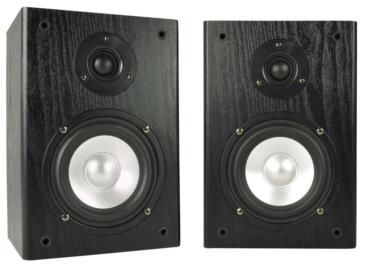 Adastra Altavoces de estantería Studio Sound de Rango Completo suministrados en Pares, Potencia máxima de 160 W, 4 ohmios