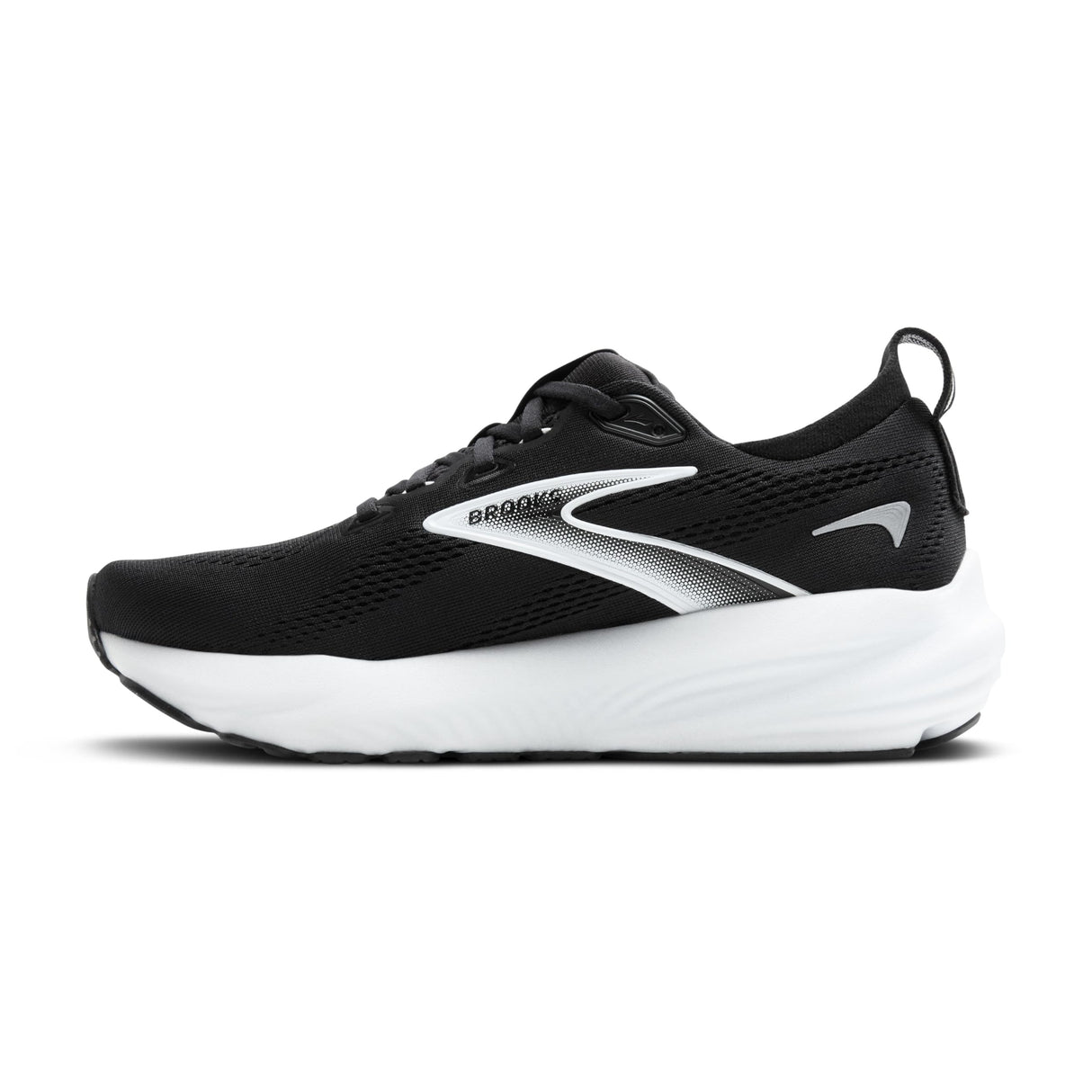 BROOKS Glycerin 22, Sneaker Mujer, Negro/Gris/Blanco, 40.5 EU