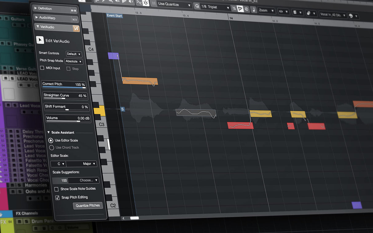Steinberg Cubase Pro 12 secuenciador MIDI de audio, software de grabación para aplicaciones de estudio o grabación doméstica (nuevas funciones: integración remota MIDI, modulador FX y mucho más)