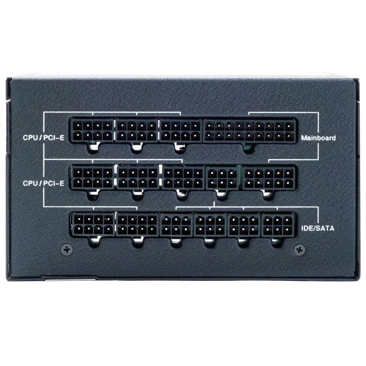 Itek Fuente de alimentación PF1200 EVO: 1200 W, 80Plus Platinum, Ventilador FDB de 12 cm, condensadores japoneses, Modular