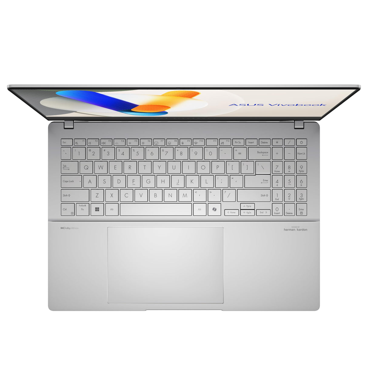 ASUS Vivobook S 15 OLED OLED M5506WA-MA042W - Ordenador Portátil 15.6" 3K 120Hz (AMD Ryzen AI 9 365, 32GB RAM, 1TB SSD, Radeon 880M, Windows 11 Home) Plata Fría - Teclado QWERTY español