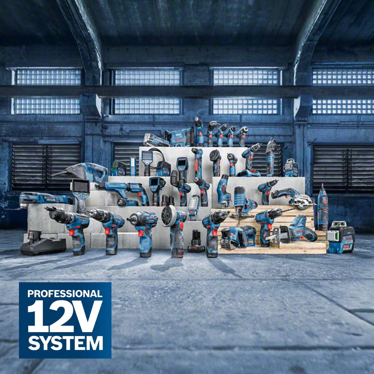 Bosch Professional GDR 12V-105 - Atornillador de impacto a batería (2 baterías x 2.0 Ah, 12V, 105 Nm, en L-BOXX)