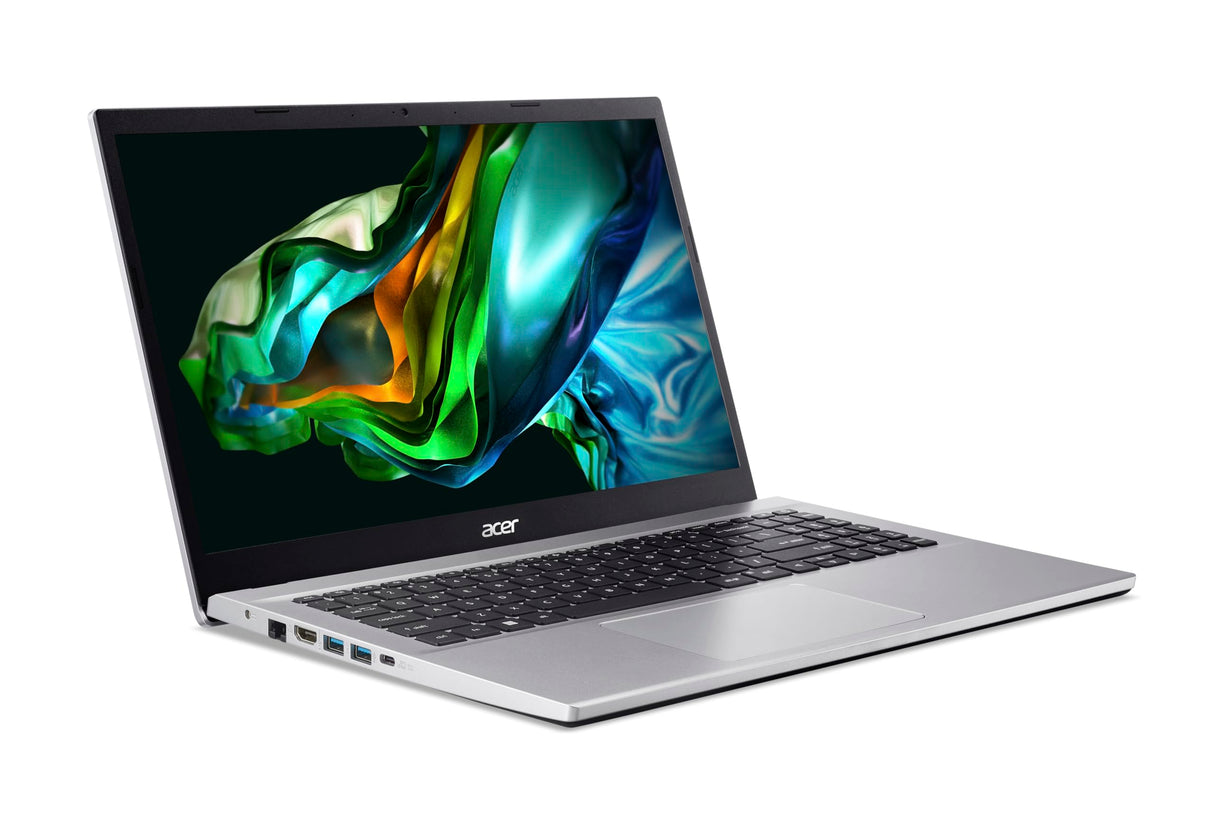 acer Aspire 3 A315-44P-R4SS, Ordenador Portátil 15,6” Full HD (AMD Ryzen 5 5500U, 8 GB RAM, 512 GB SSD, AMD Radeon Graphics, Windows 11 Home) Plata, Teclado QWERTY Español
