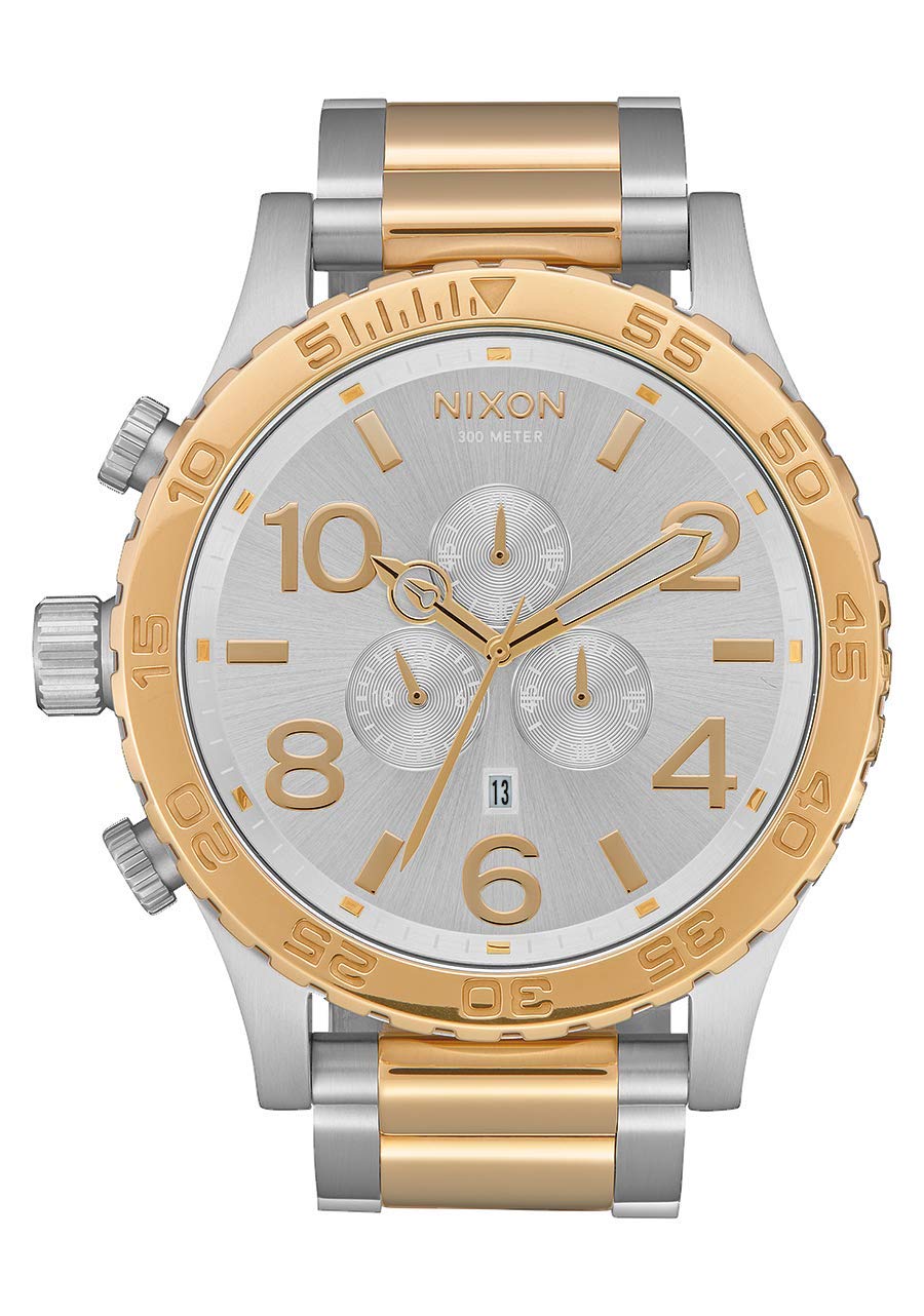Nixon Reloj Análogo para de los Hombres de Movimiento de Cuarzo japonés con Correa en Acero Inoxidable A083-1921-00