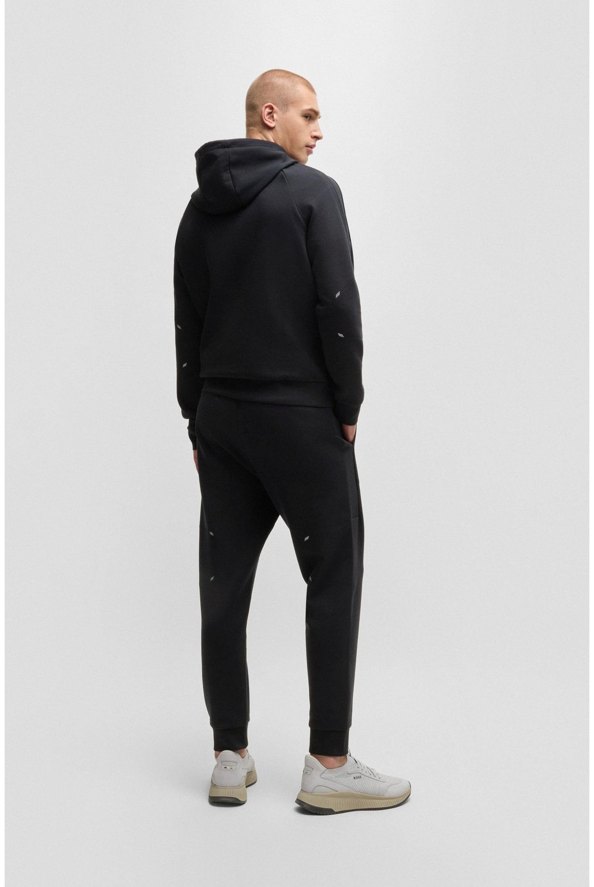 BOSS Tracksuit Set Conjunto de chándal, Black1, S para Hombre