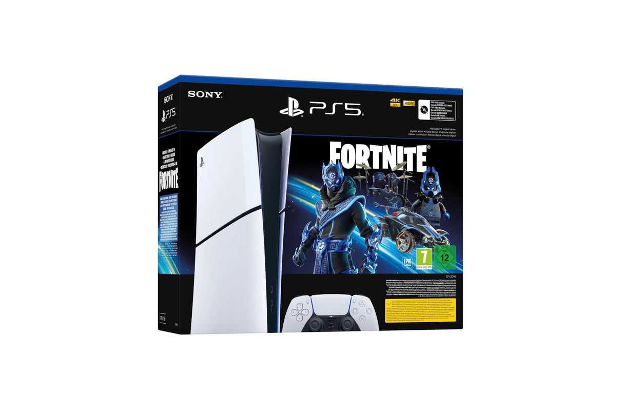 Consola PlayStation®5 Digital: pack Fortnite® Cobalt Star.
