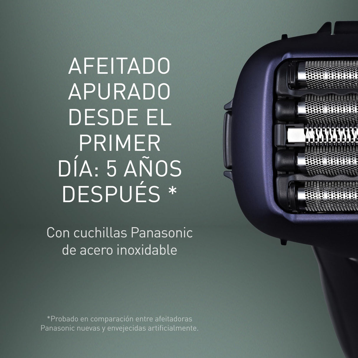 Panasonic Series 800 ES-LV67 Afeitadora premium (Motor ultrarrápido, 5 hojas precisión nanométrica, cabezal multiflexible con 16 direcciones, funda de viaje, lavable, ion de litio) morado y negro