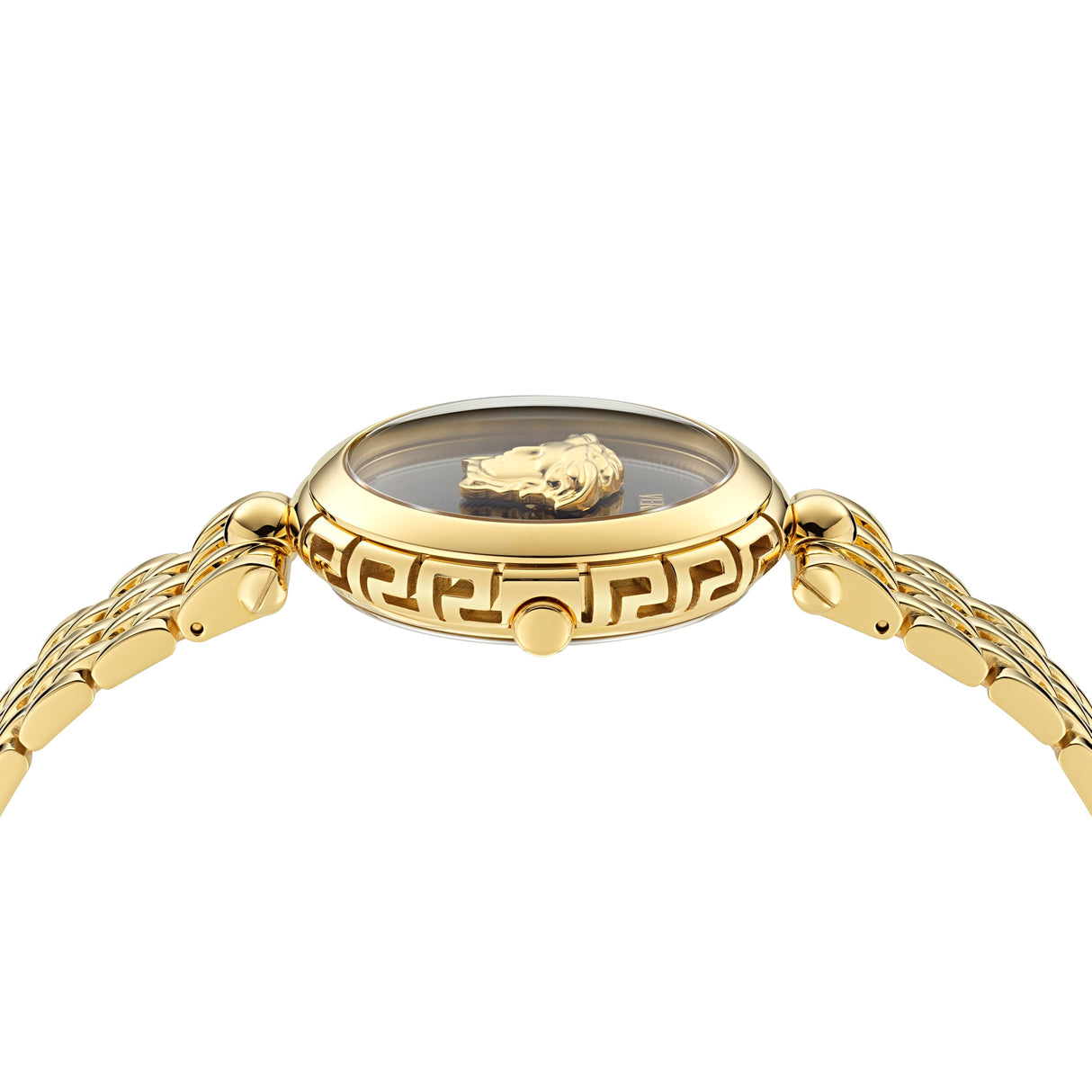 Versace Reloj Analógico para Mujer'S de Cuarzo Suizo con Correa en Acero Inoxidable VE9D00424