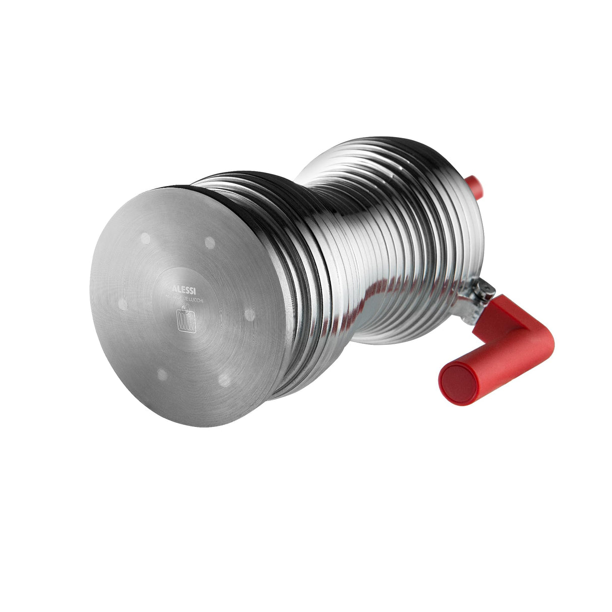 "PULCINA" CAFETERA 6 TAZAS INDUCCIÓN ROJA