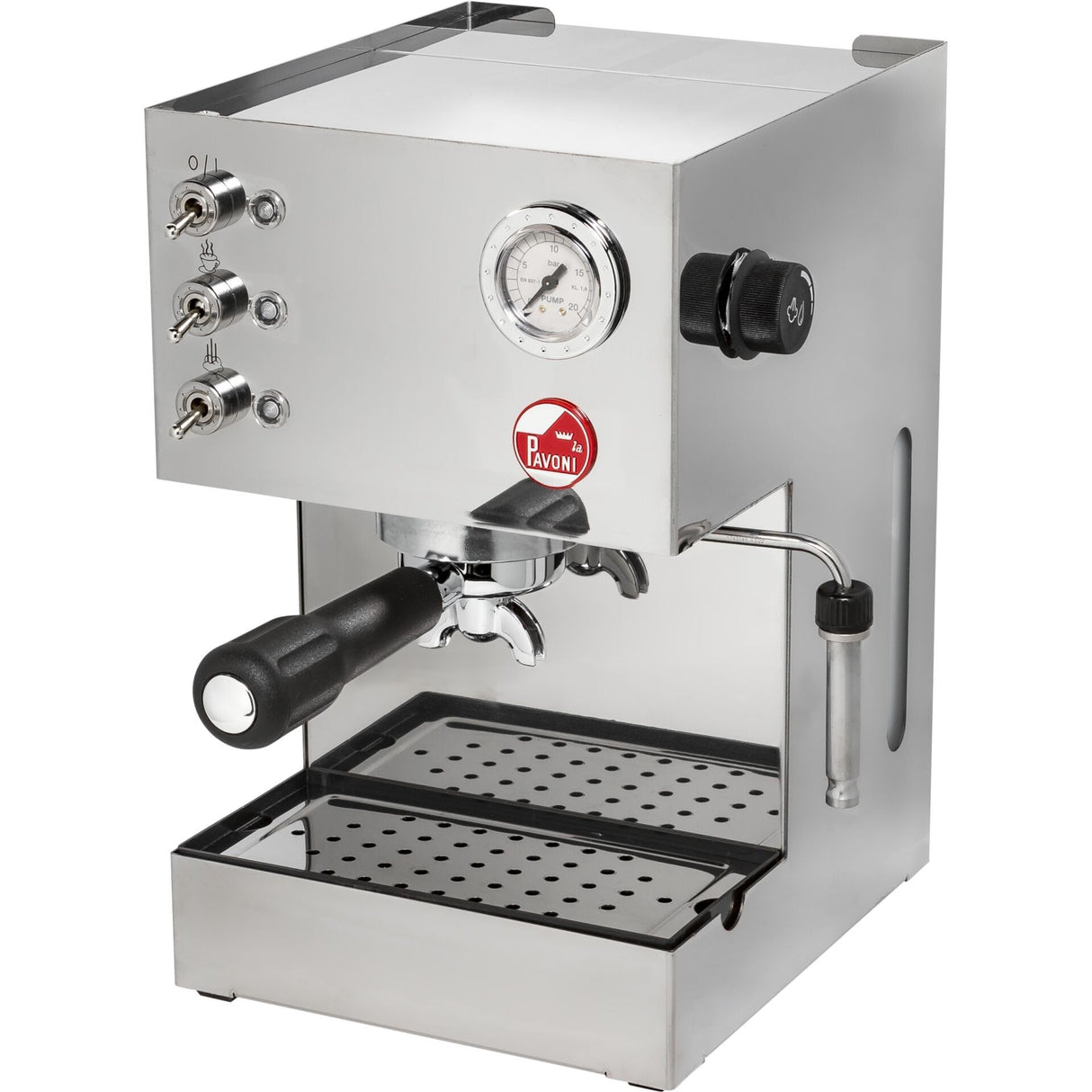 La Pavoni LPMGCM01EU, Máquina de café expreso Gran Caffè, Steel