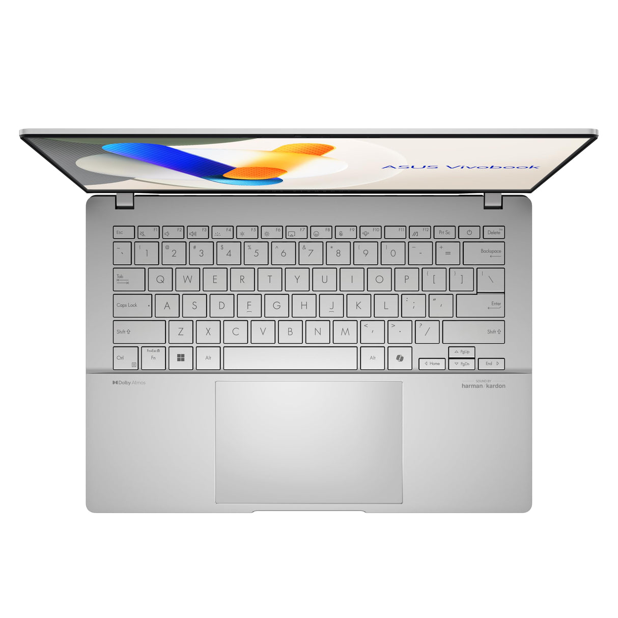 ASUS Vivobook S 14 OLED OLED M5406NA-QD162W - Ordenador Portátil 14" WUXGA (AMD Ryzen 5 7535HS, 16GB RAM, 512GB SSD, Radeon 660M, Windows 11 Home) Plata Fría - Teclado QWERTY español