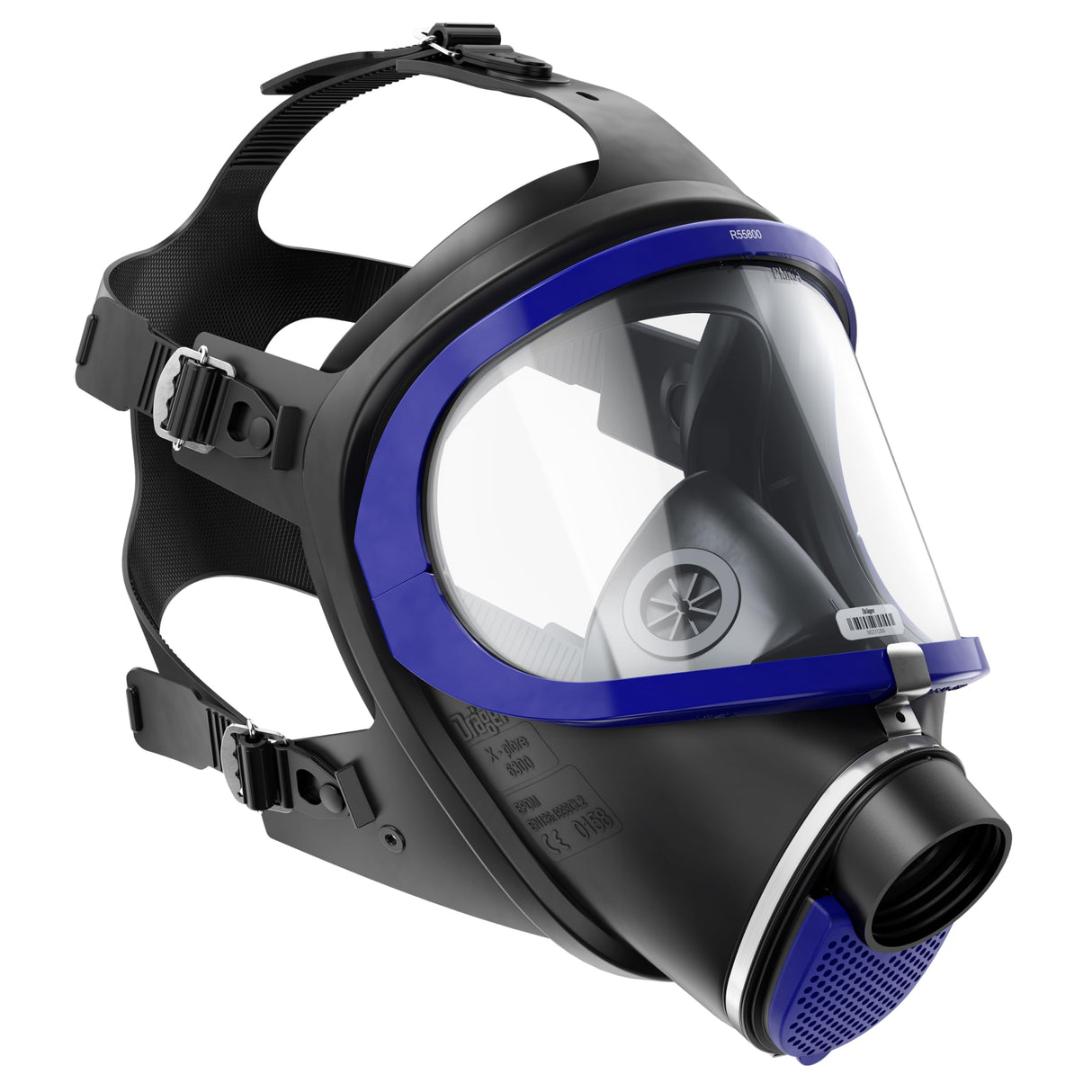 Dräger X-plore 6300 Máscara completa con conexión roscada estándar Rd40 | Para la construcción y la industria