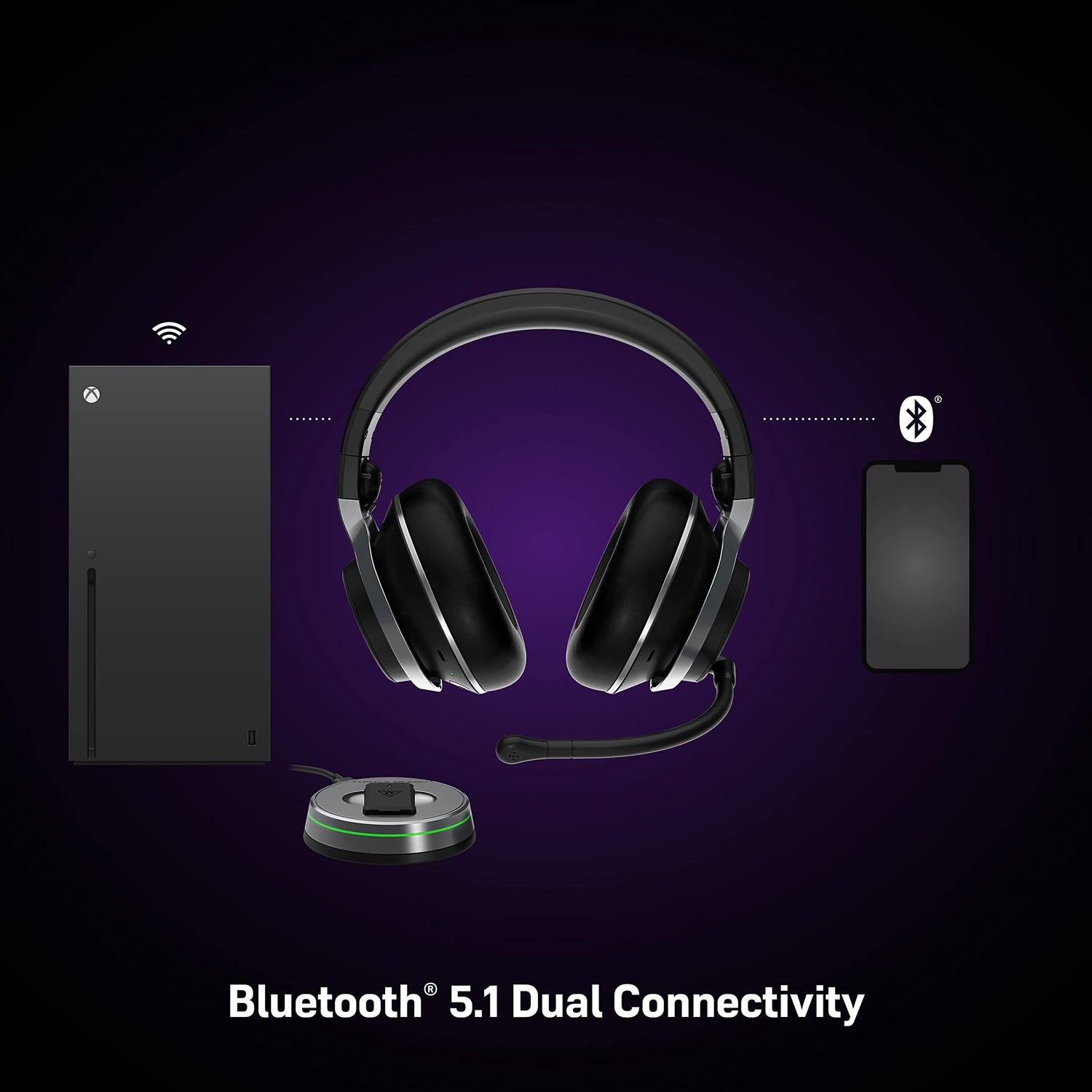Turtle Beach Stealth Pro Versión Xbox Auriculares Gaming Inalámbricos con Cancelación de Ruido
