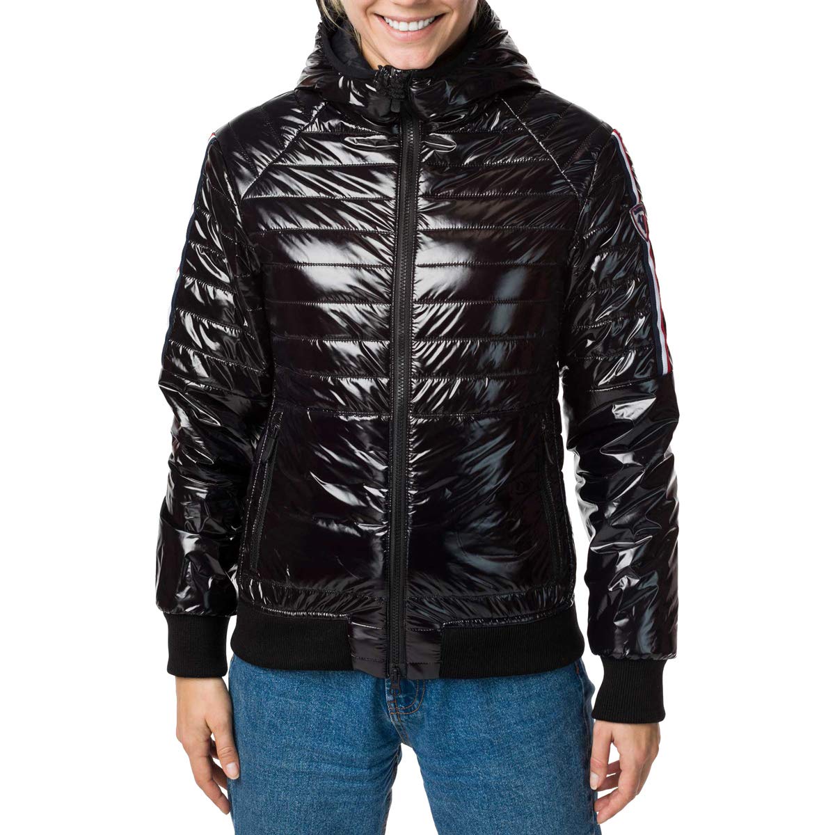 Rossignol Cyrus Hood SH Chaqueta, Mujer, Black, XS