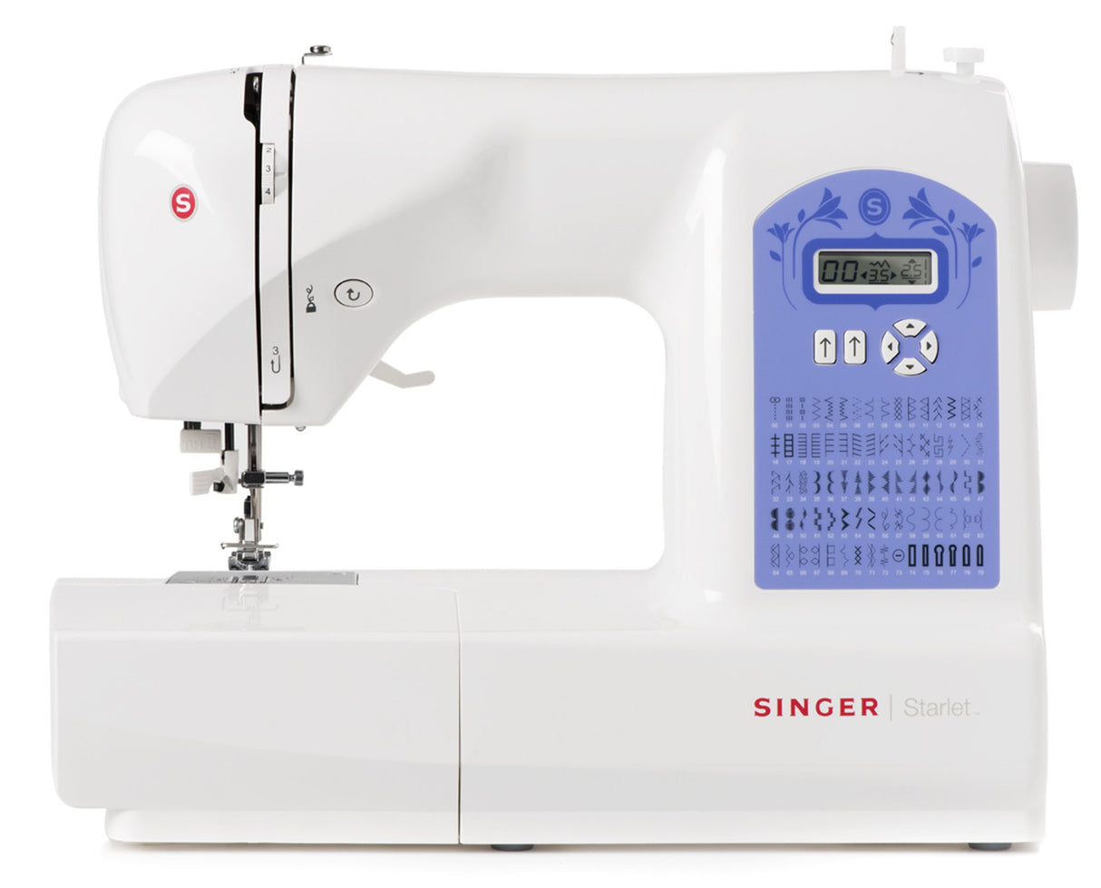 Singer Starlet 6680 - Máquina de coser electrónica (80 funciones de costura)