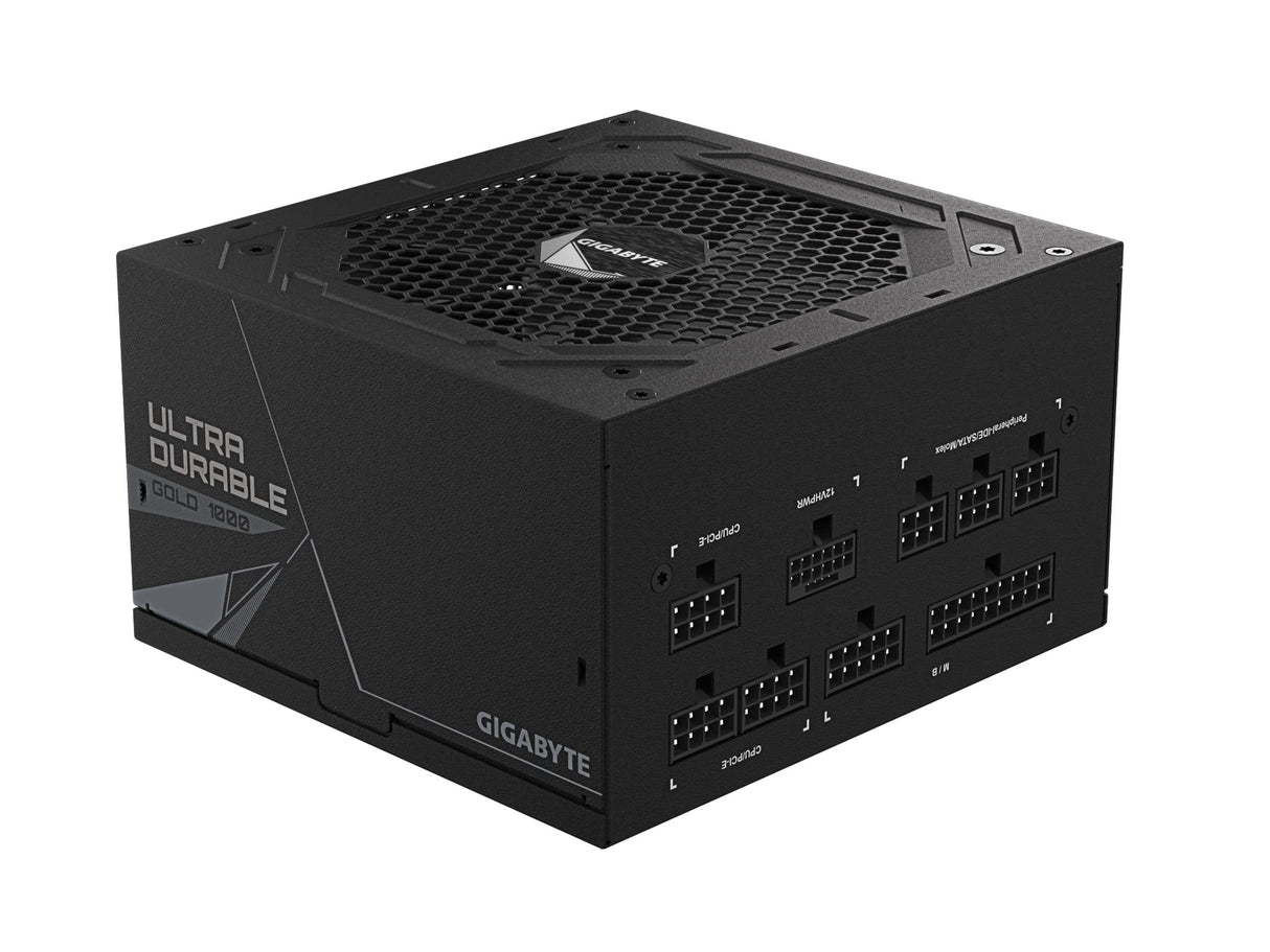 GIGABYTE GP-UD1000GM-PG5 Fuente de Poder Modular, 80 Plus Gold, 1000W, Negro