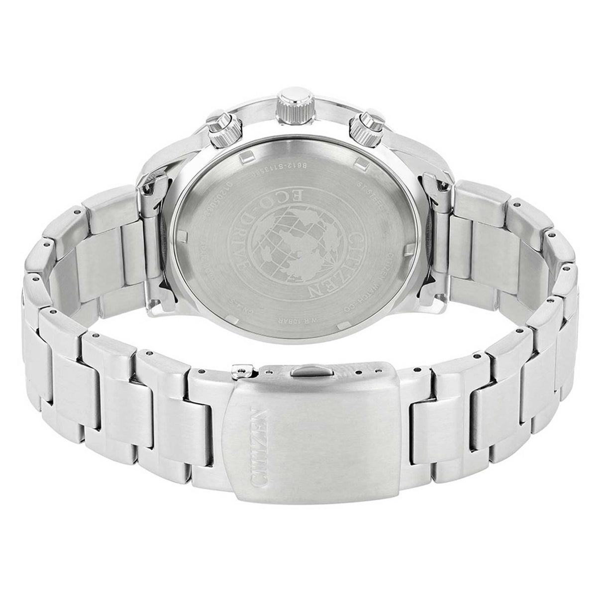 Citizen Reloj Cronógrafo para Hombres de Eco-Drive con Correa en Acero Inoxidable
