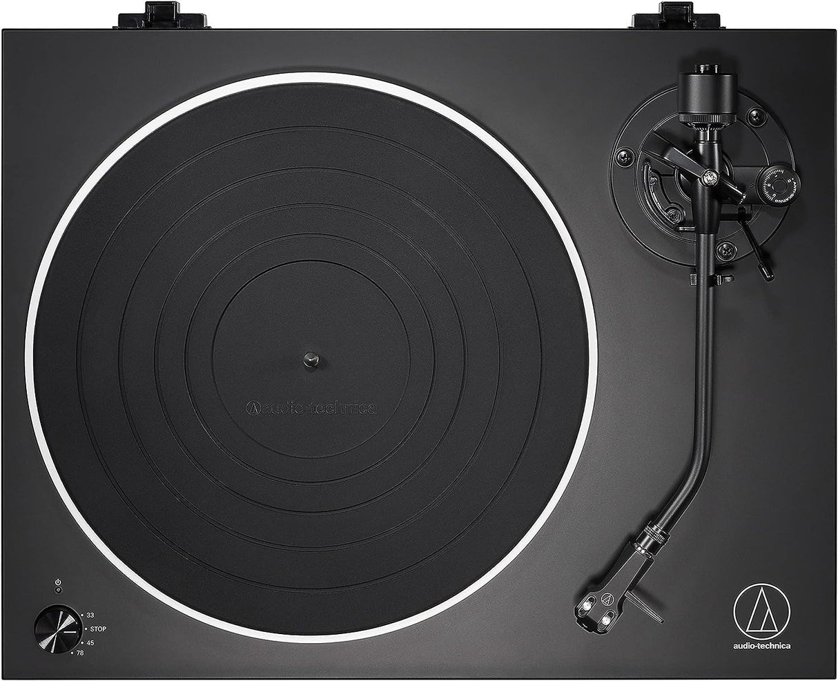 Audio-Technica LP5X Giradiscos Hi-Fi Manual de Tracción Directa con Brazo en Forma De J Negro