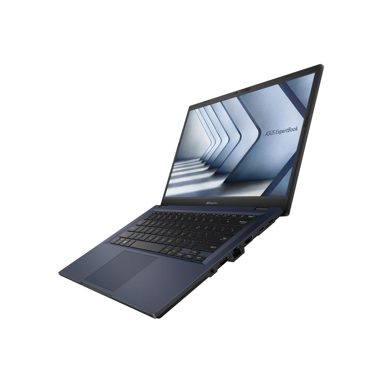 ASUS ExpertBook B1 B1402CBA-EB0821X - Ordenador Portátil 14" Full HD (Intel Core i7-1255U, 16GB RAM, 512GB SSD, Iris Xe Graphics, Windows 11 Pro) Negro Estrella - Teclado QWERTY español
