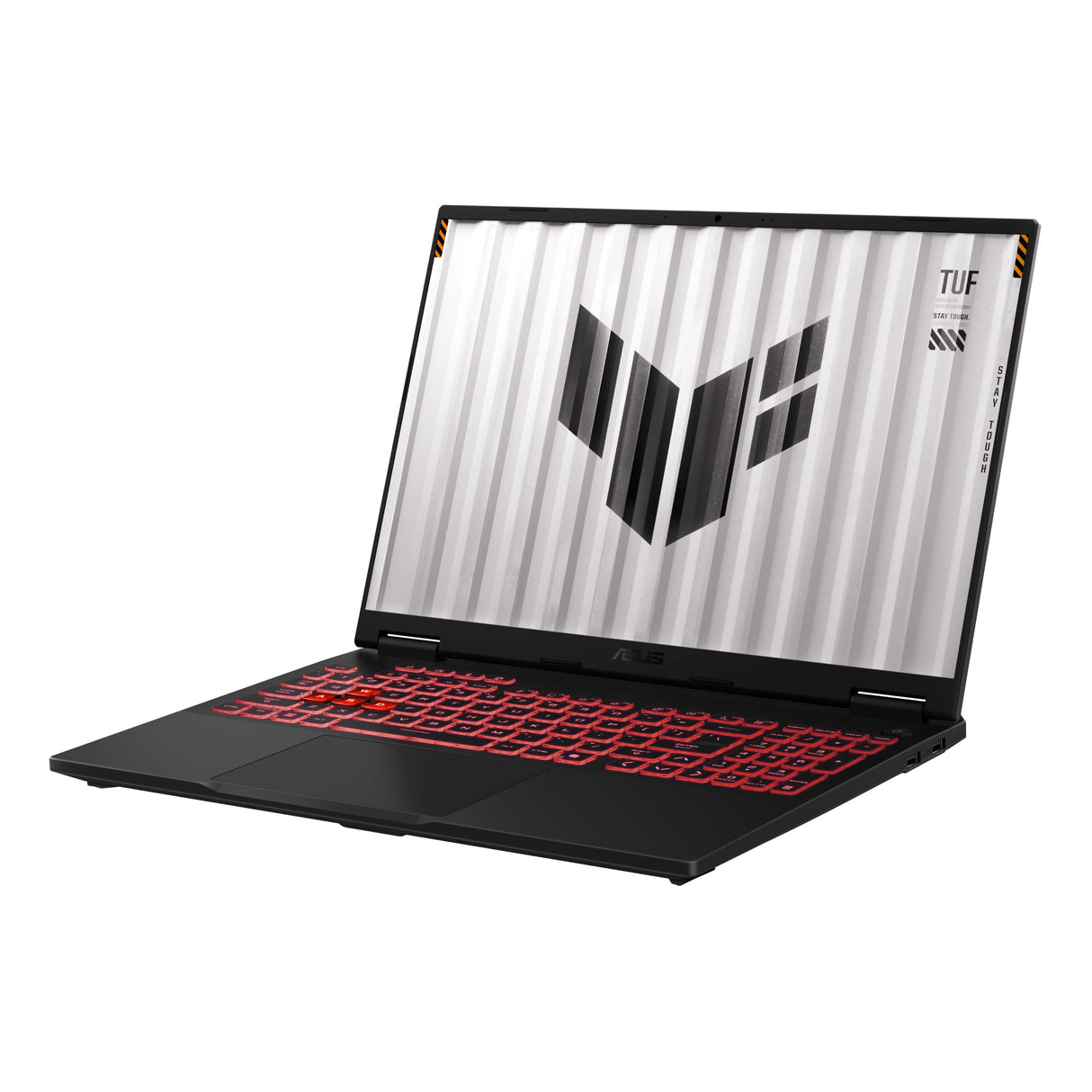 ASUS TUF Gaming A16 FA608UM-RV005 - Ordenador Portátil Gaming de 16" WUXGA 165Hz (AMD Ryzen 7 260, 32GB RAM, 1TB SSD, NVIDIA RTX 5060 8GB, Sin Sistema Operativo) Gris Jager - Teclado QWERTY español