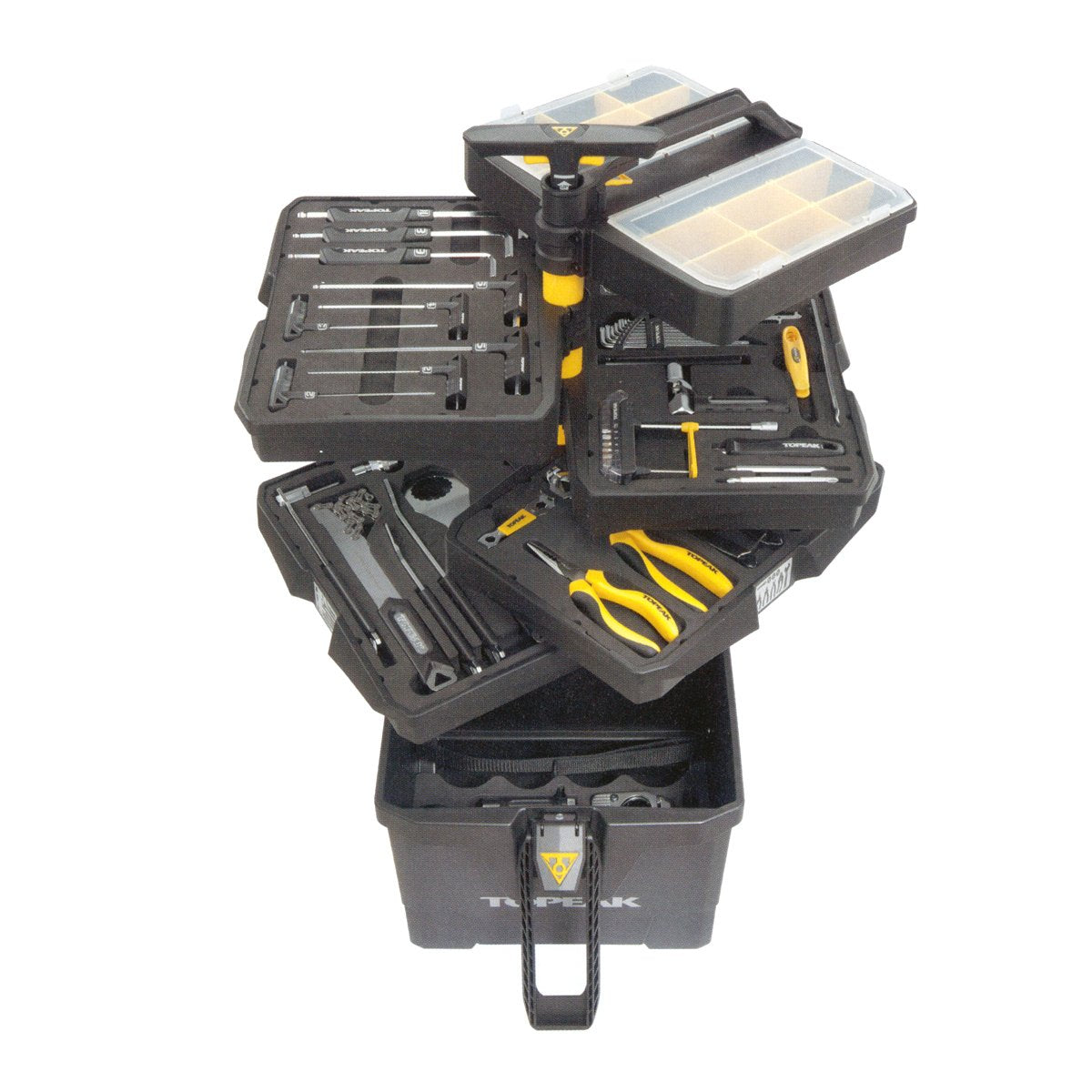 Topeak PrepStation Caja de Herramientas, Unisex Adulto, Negro