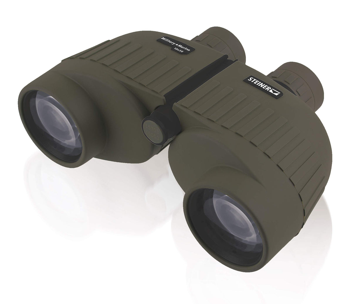 Steiner - Prismáticos Militares Marinos, Unisex Adulto, 10 x 50 MM1050., 2035, Verde, Talla única